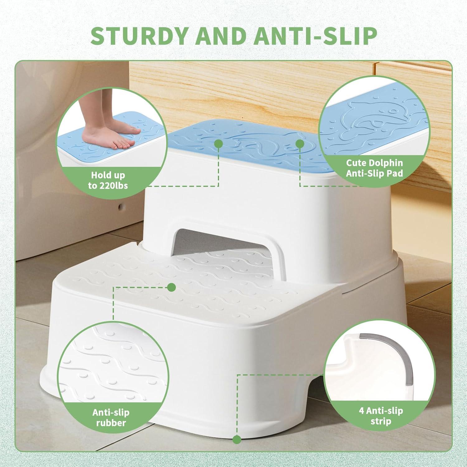 Escalera Multifuncional para Niños Mangohood 2EN1 Azul