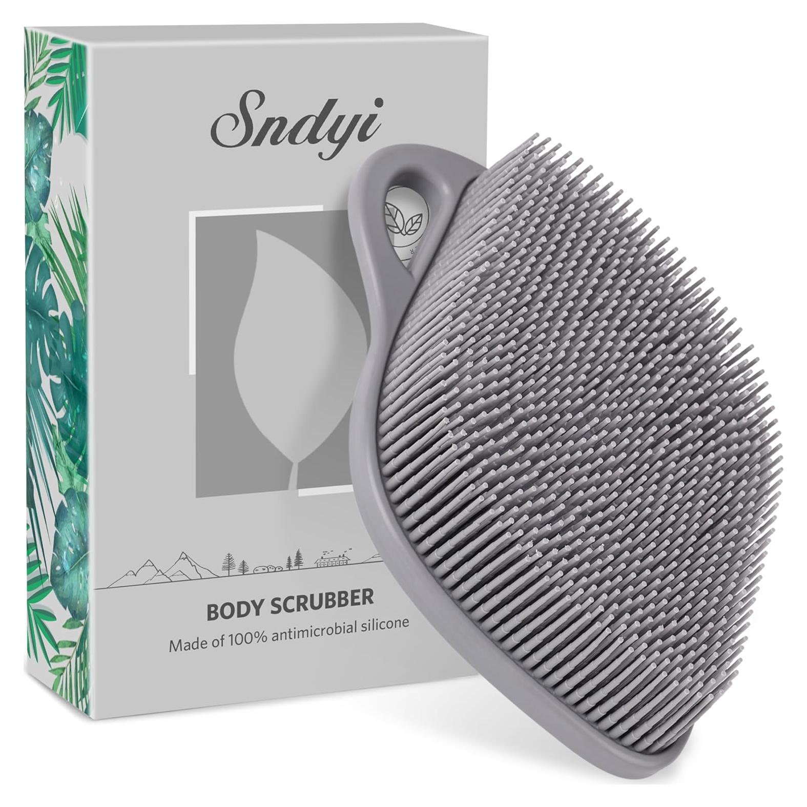 Exfoliador Corporal de Silicona Sndyi - Suave para Piel Sensible