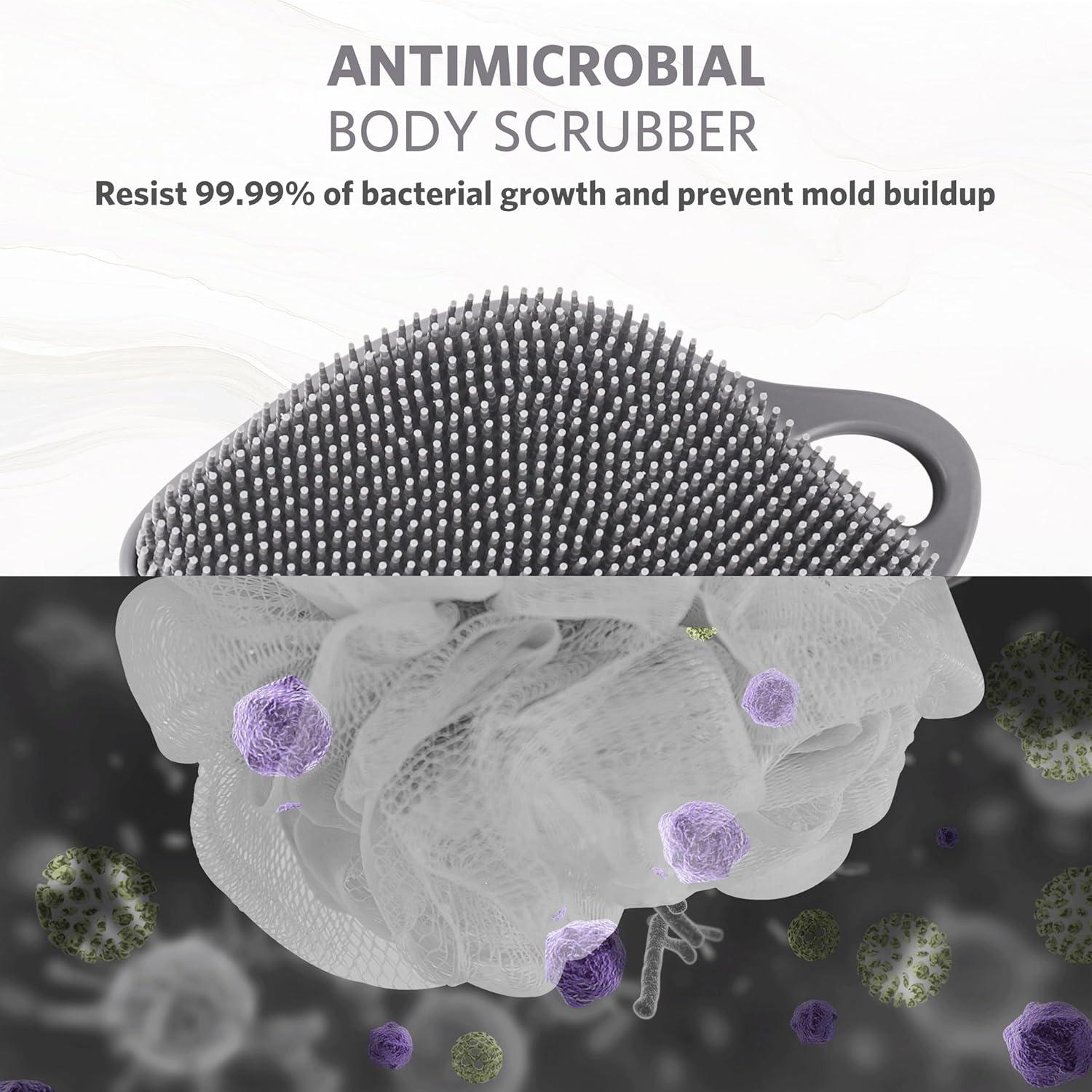 Exfoliador Corporal de Silicona Sndyi - Suave para Piel Sensible