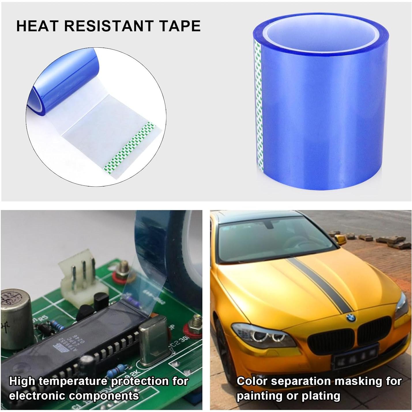 Cinta de Sublimación BOMEI PACK 100mm x 33m Resistente al Calor