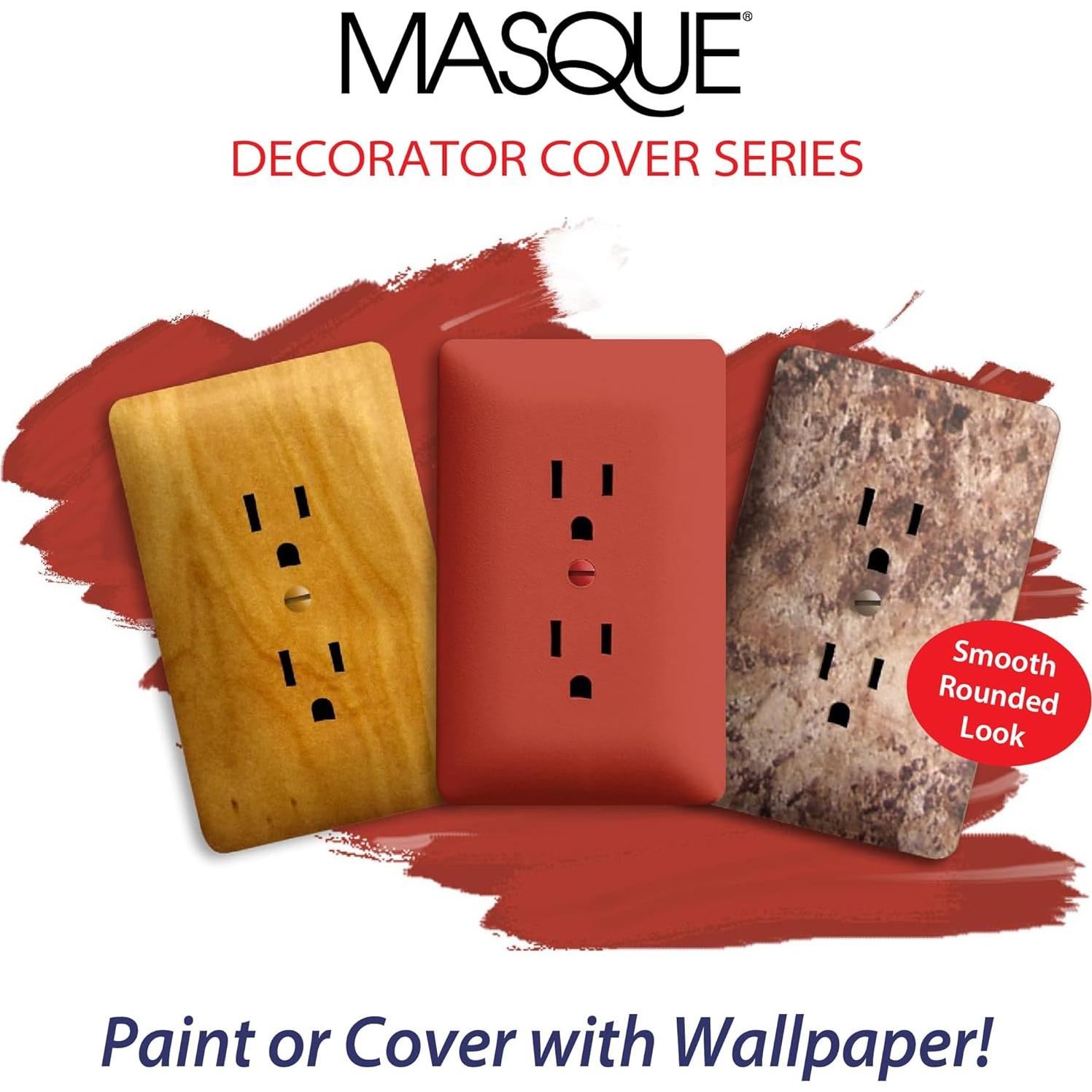 Cubierta de Enchufe Eléctrico Jumbo TayMac 2520LA Almendra Clara