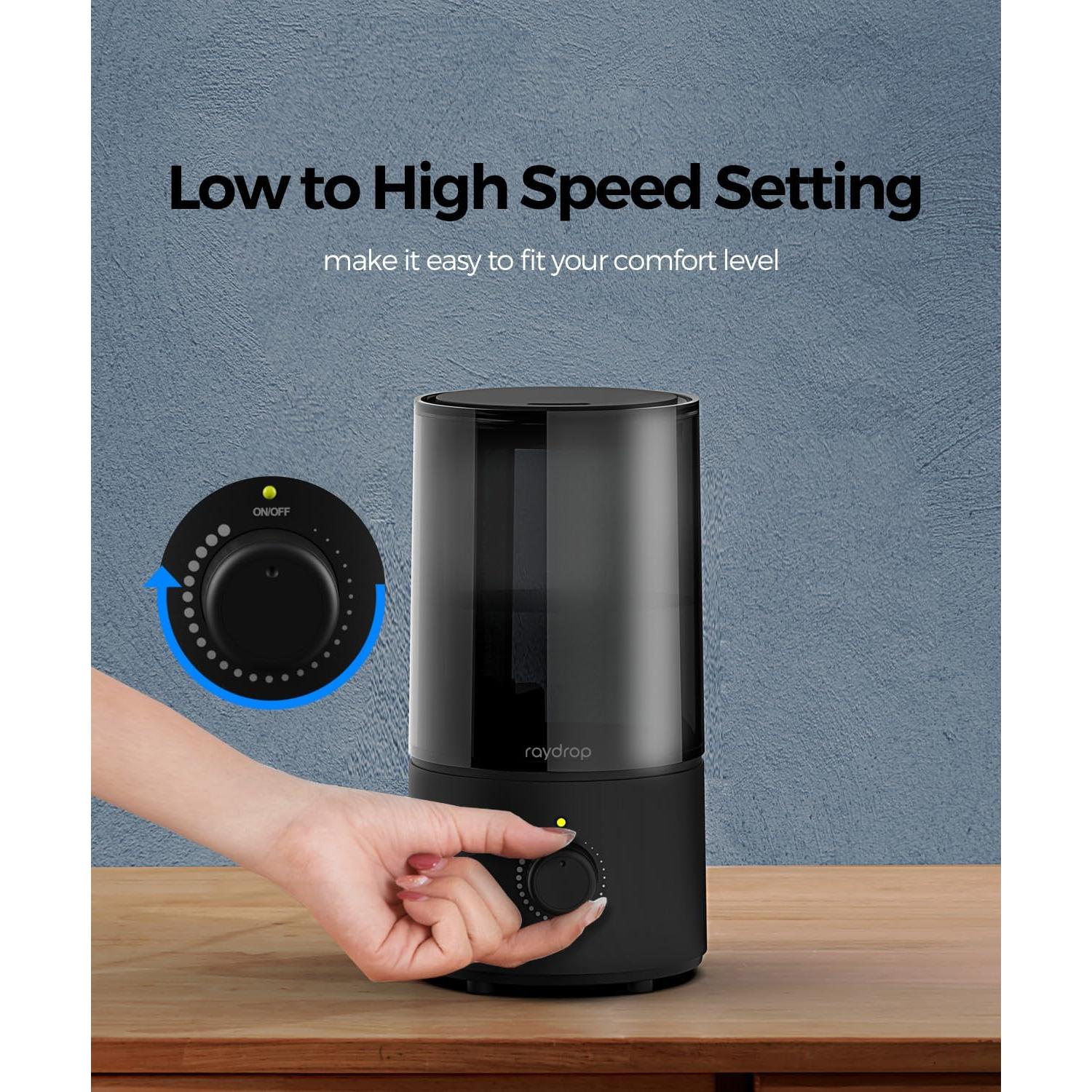 Humidificador Ultrasónico Raydrop KC-RD03A 1.0L Silencioso