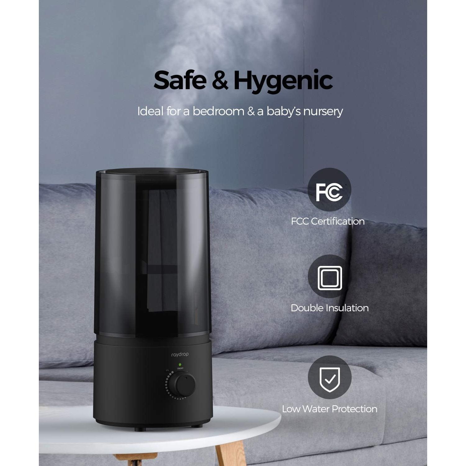 Humidificador Ultrasónico Raydrop KC-RD03A 1.0L Silencioso