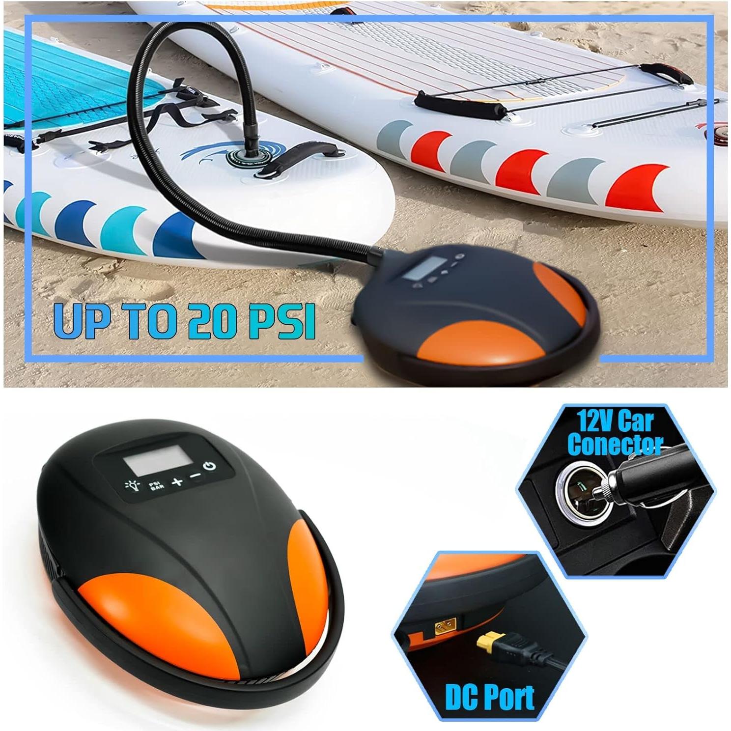 Bomba Eléctrica de Aire Furein para Paddle Board 20 PSI
