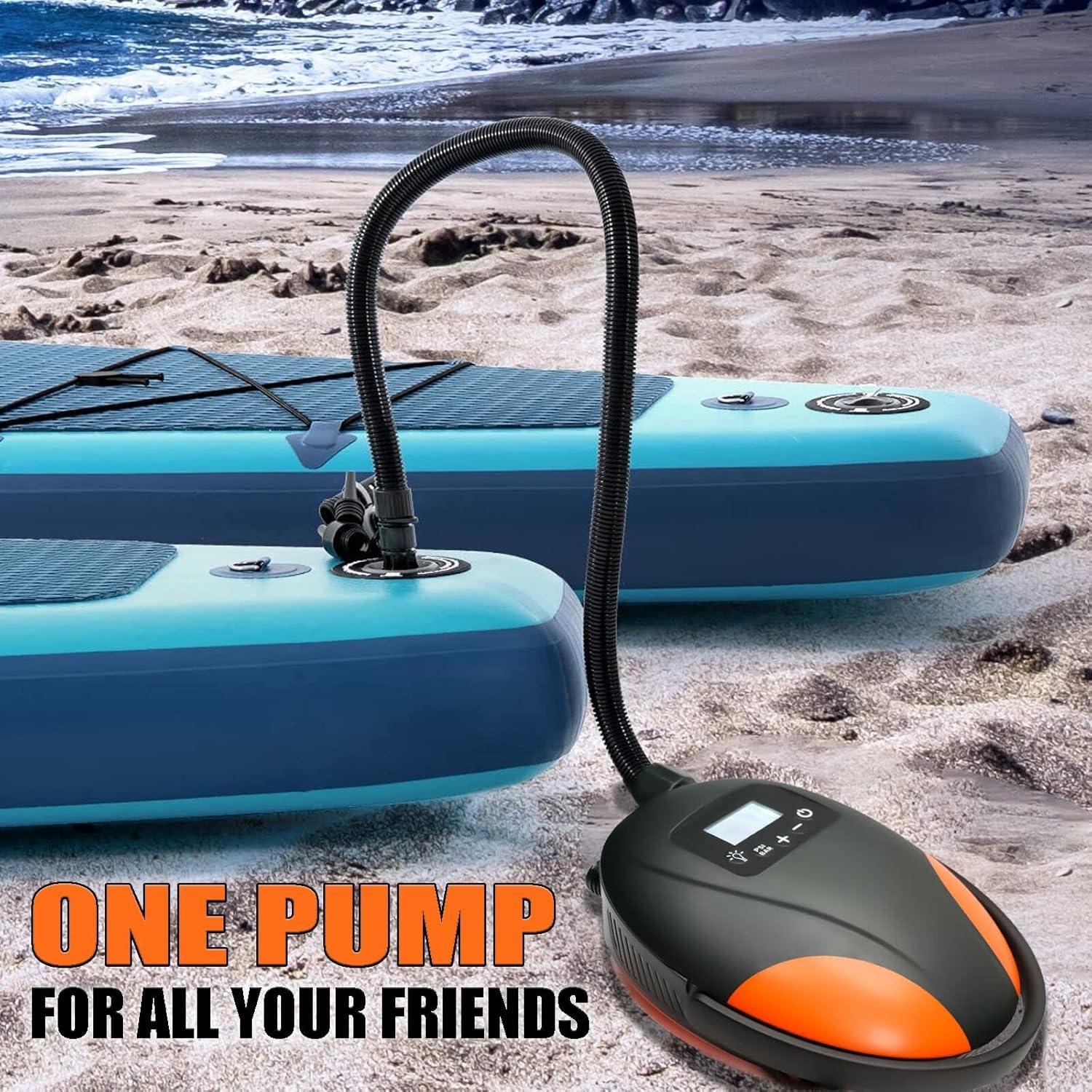 Bomba Eléctrica de Aire Furein para Paddle Board 20 PSI