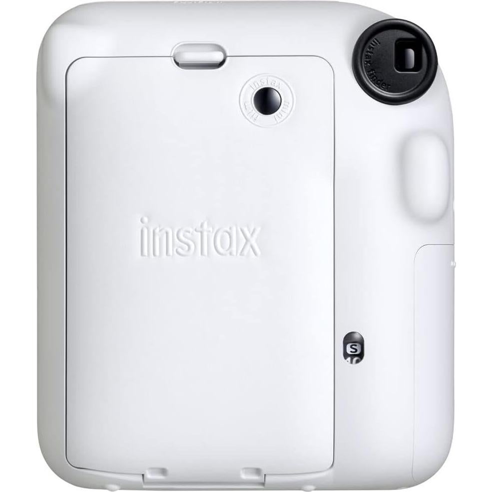 Cámara Instantánea FUJIFILM INSTAX Mini 12 Blanco Arcilla Kit 10 Piezas
