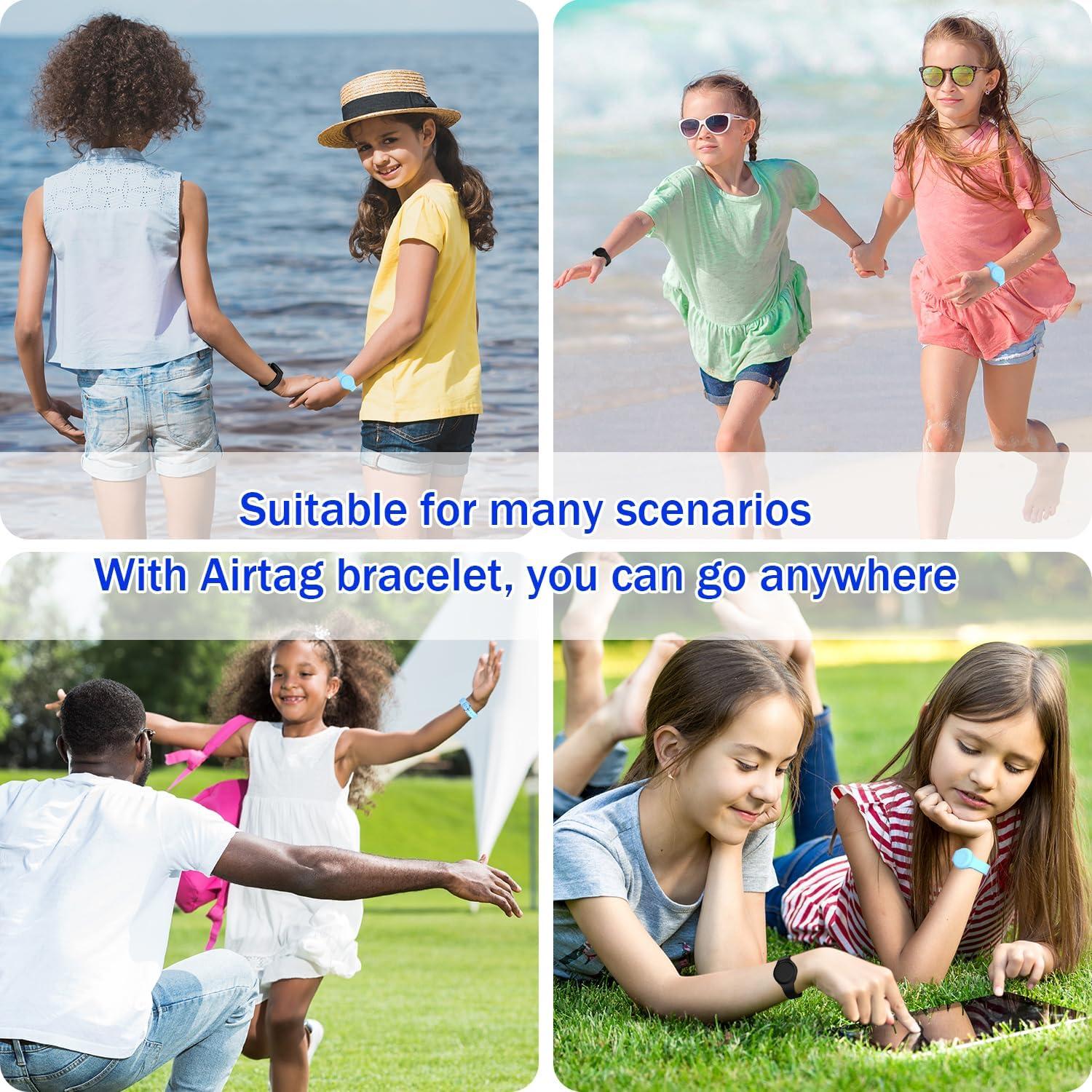 Funda Portátil R-fun para Airtag - Silicona Impermeable [2 Pzs]