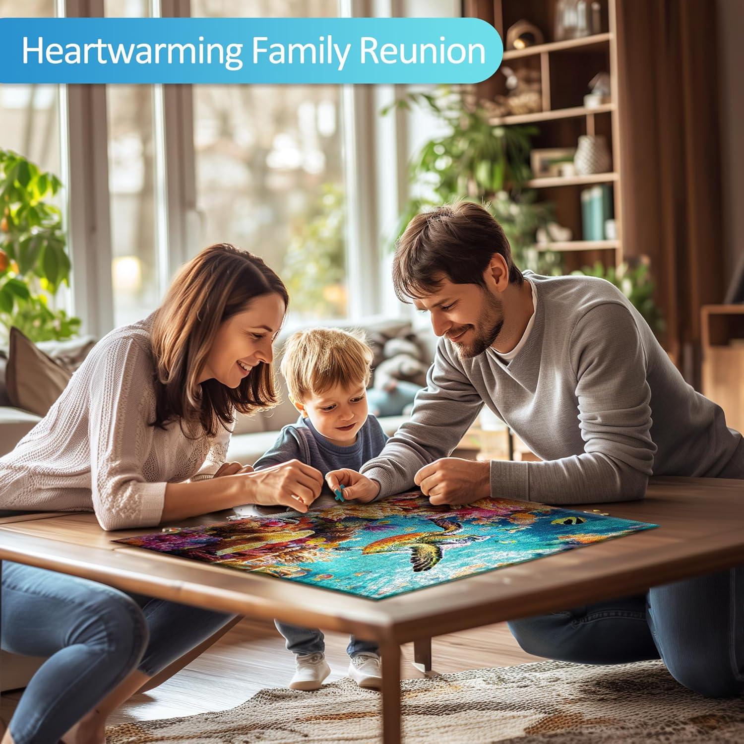 Rompecabezas 1000 Piezas Takfot Tortuga Marina 70x50 cm