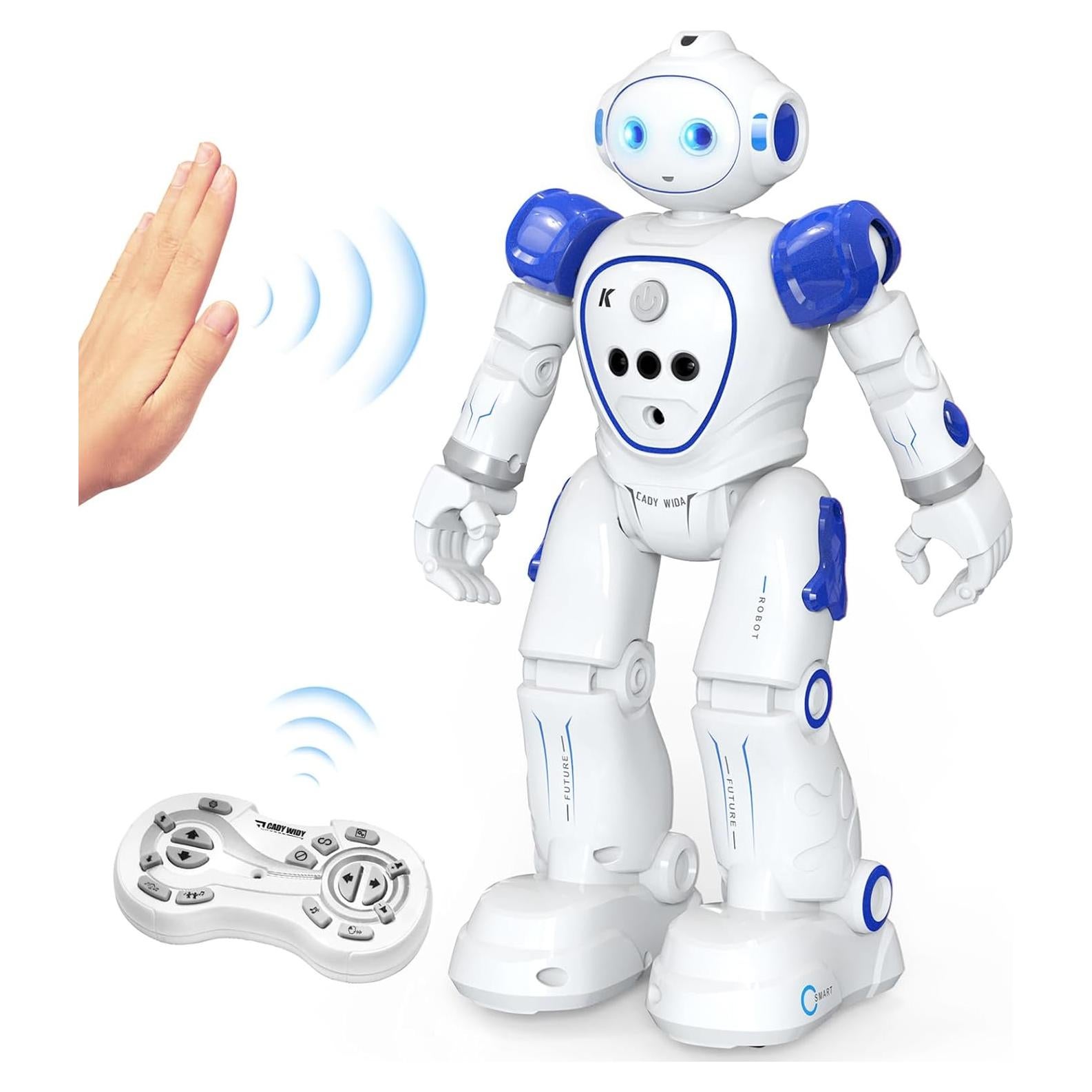 Robot RC Programable TSJLIKI Azul con Detección de Gestos