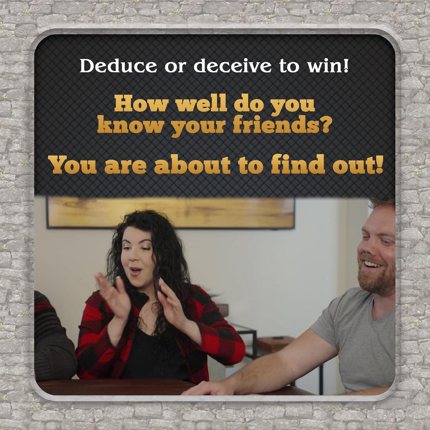 La Resistencia: Avalon Juego de Cartas - Estrategia para 5-10 Jugadores