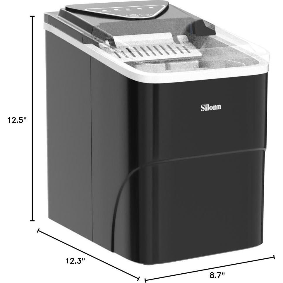 Máquina de Hielo Silonn 9 Cubos en 6 Minutos 11.79 kg