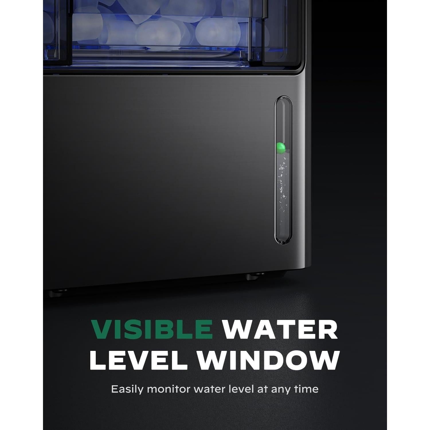 Máquina de Hielo Silonn SLIM28T 9,07 kg Acero Inoxidable