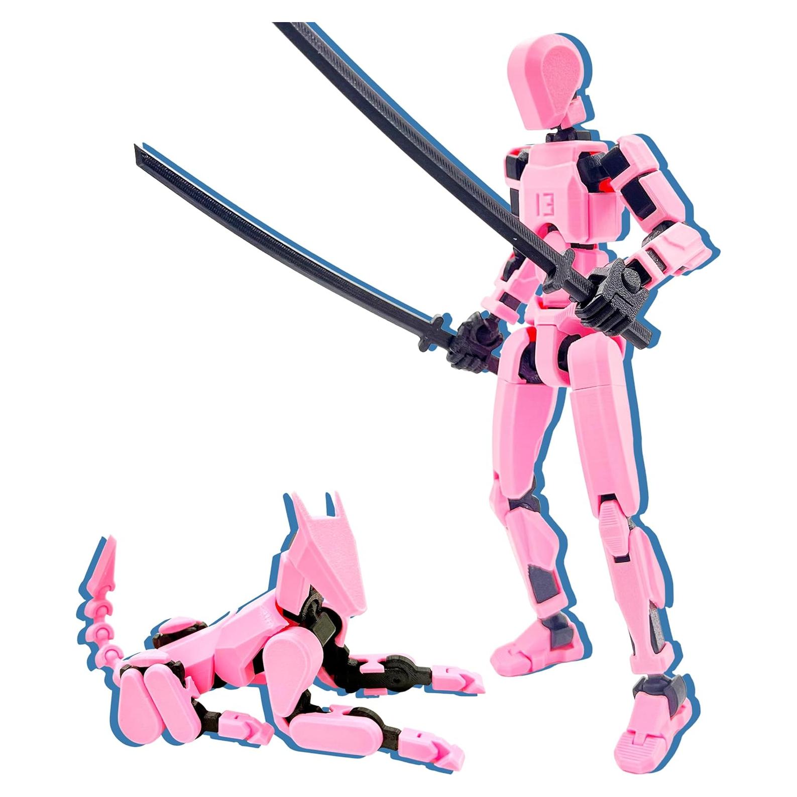 Figura de Acción Titan 13 Soozafone Rosa y Negro
