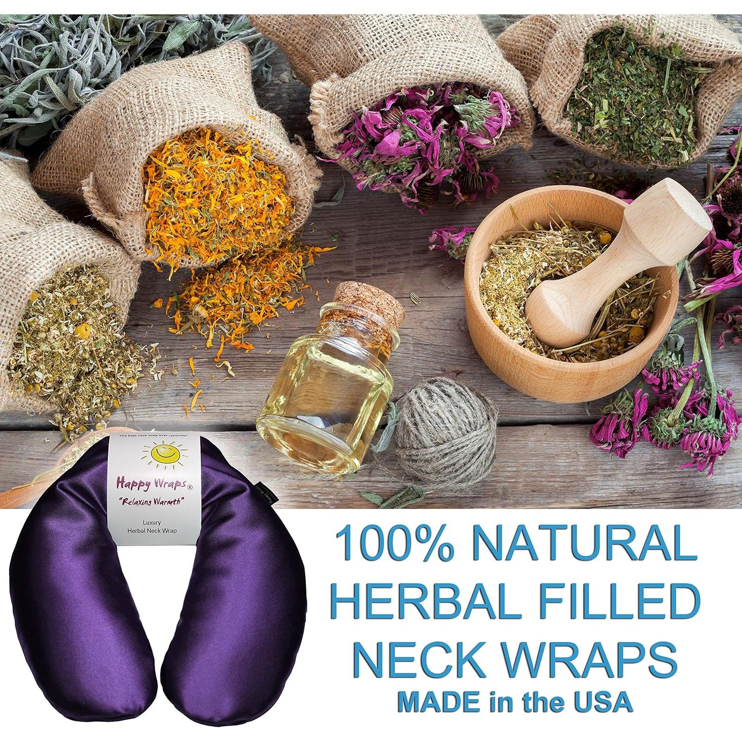 Funda de Cuello Herbal Happy Wraps - Alivio Calor Frío 1 kg