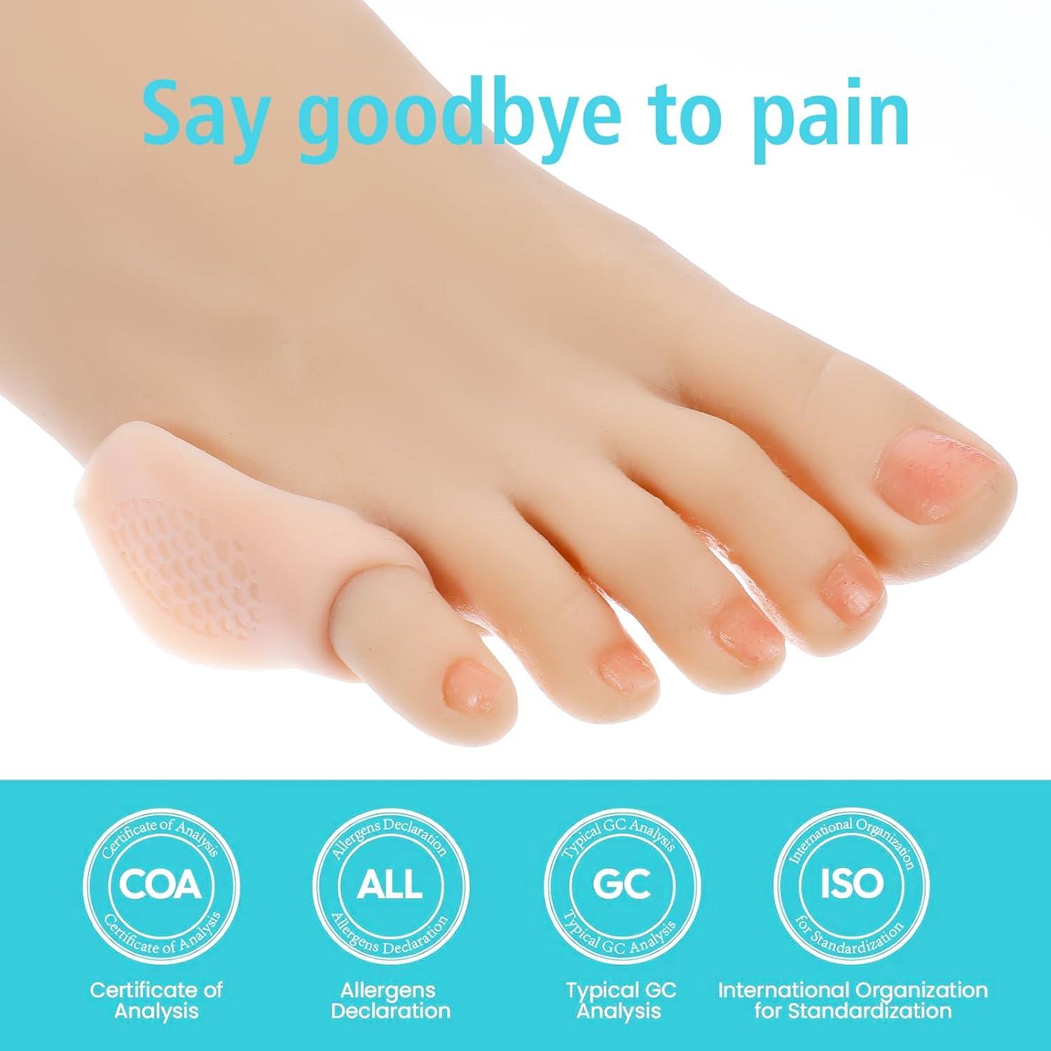 Protectores de Juanete de Gel Suave Dimeho - 8 Piezas