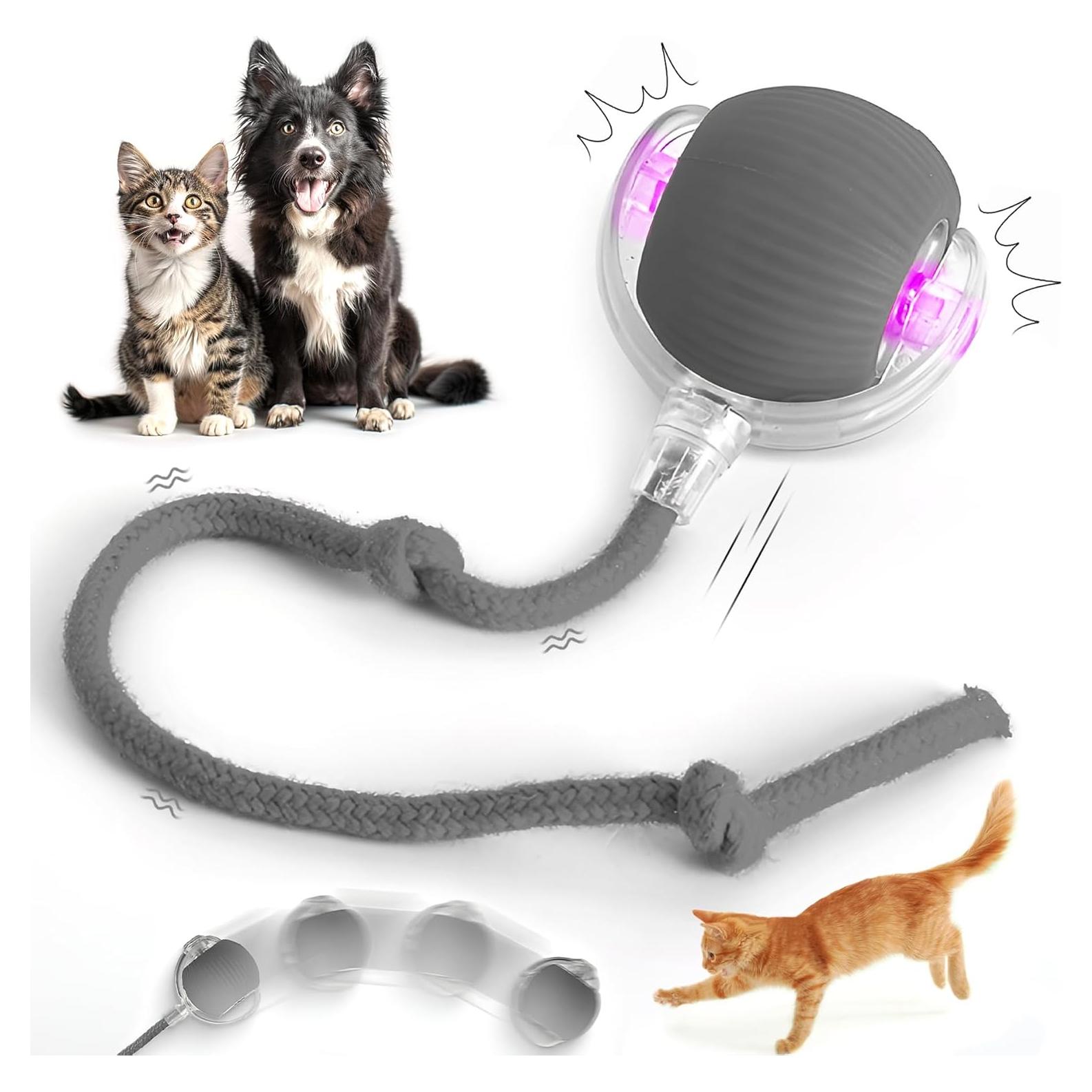 Juguete Interactivo para Gatos y Perros Aero Zen DMQ-2 Gris
