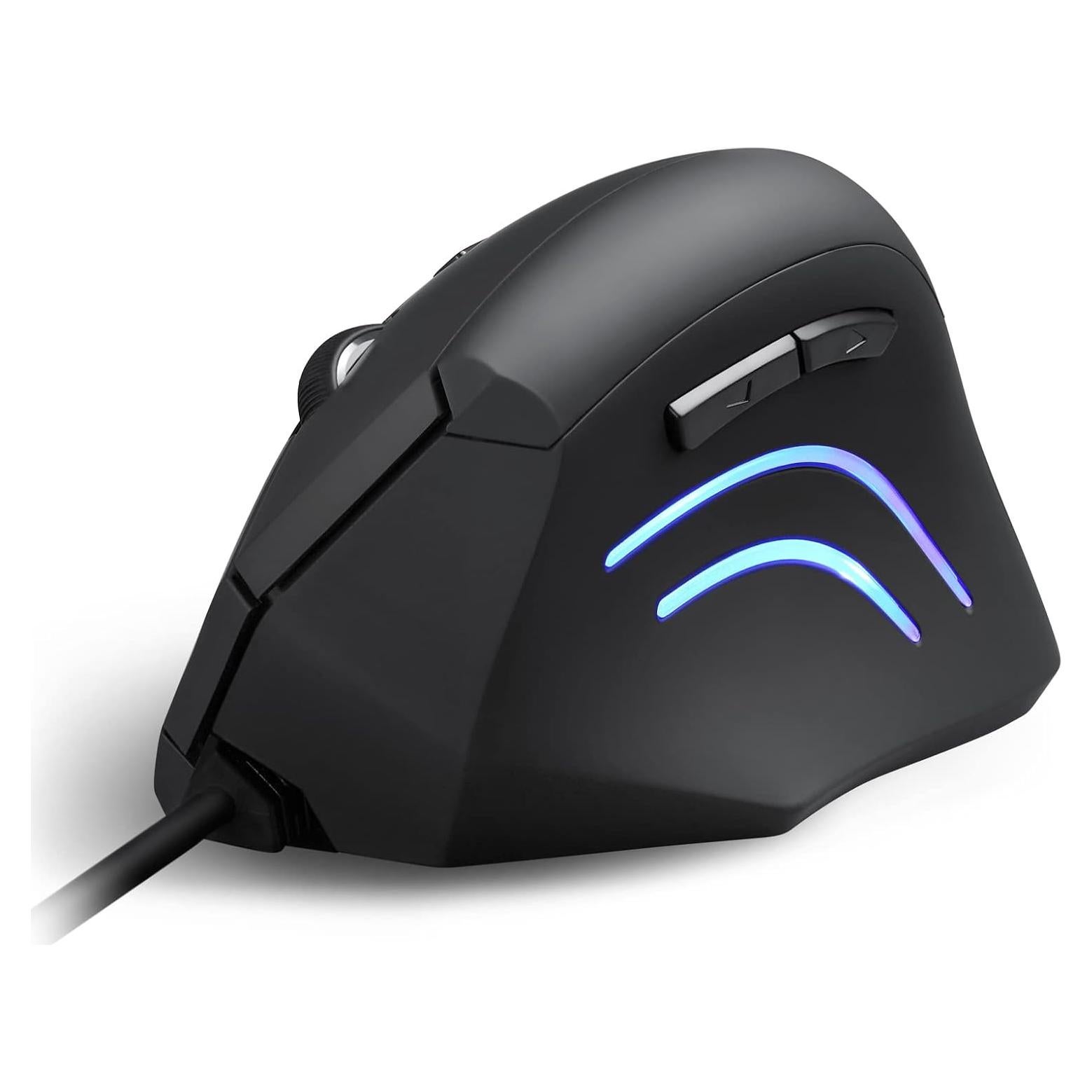 Ratón Vertical Ergonómico Perixx PERIMICE-508 USB 1000/1600 dpi