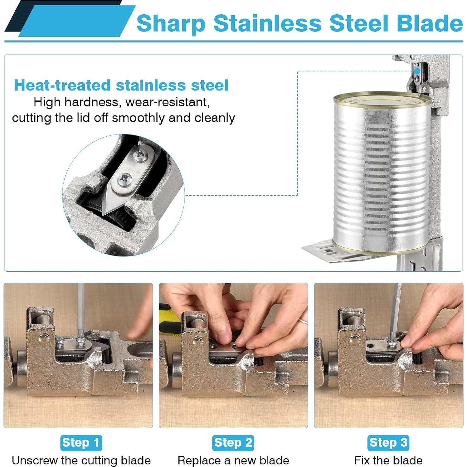 Abridor de Latas Manual IRONWALLS 41cm para Latas de 25.4cm