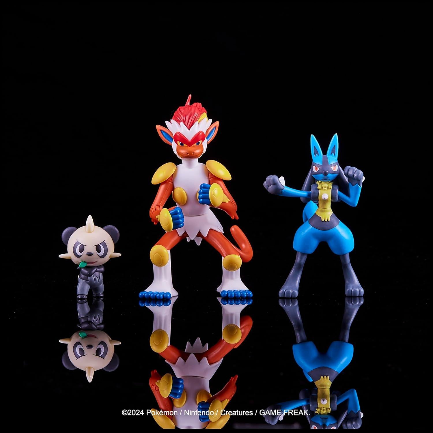 Paquete de Figuras de Batalla Pokémon 3 Pack - Jazwares
