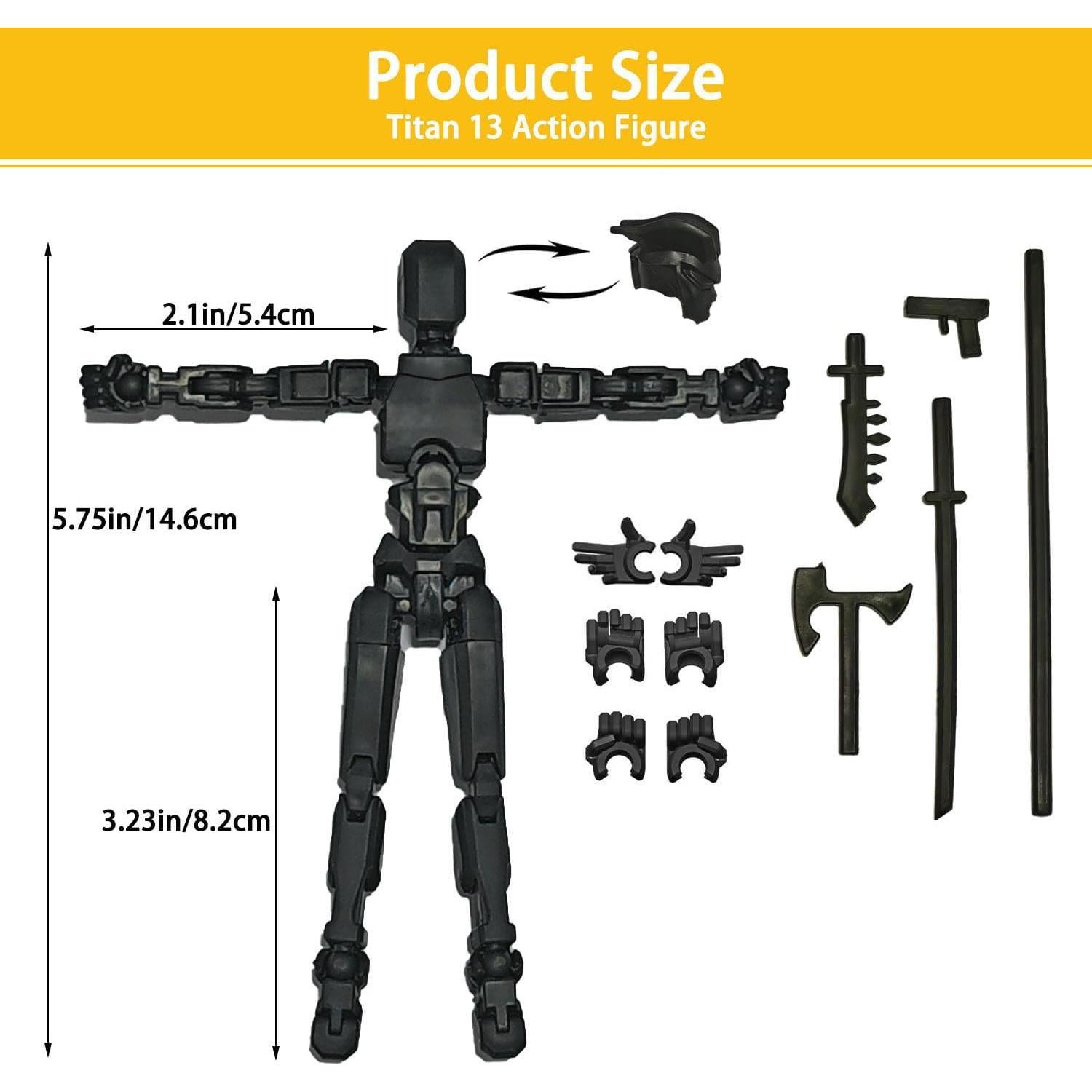 Conjunto de Figuras de Acción BVVLI T13 10PCS Multicolor