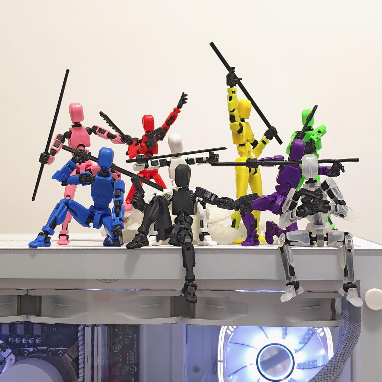 Conjunto de Figuras de Acción BVVLI T13 10PCS Multicolor