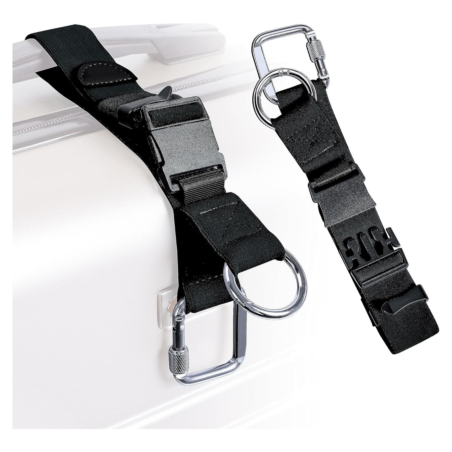 Correa de Equipaje Ajustable UOZL con Mosquetones y Ganchos