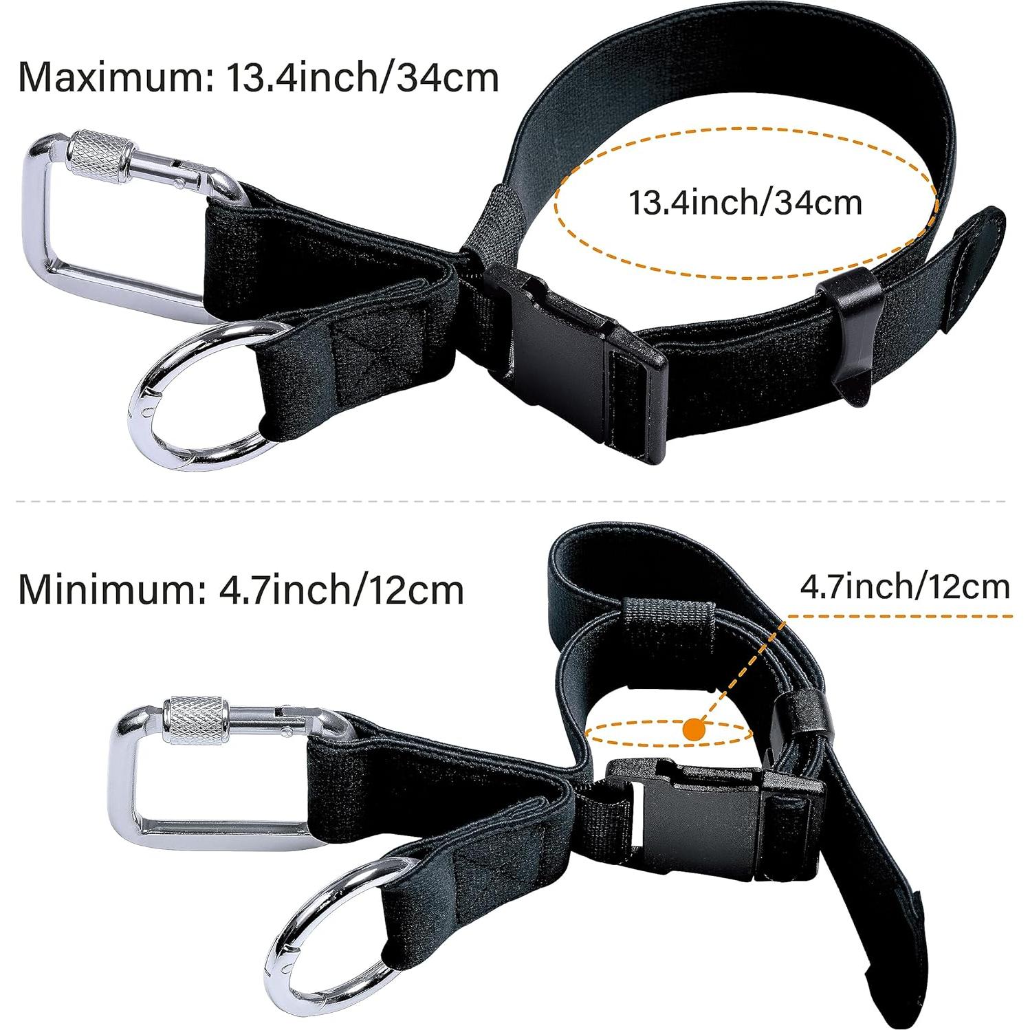 Correa de Equipaje Ajustable UOZL con Mosquetones y Ganchos