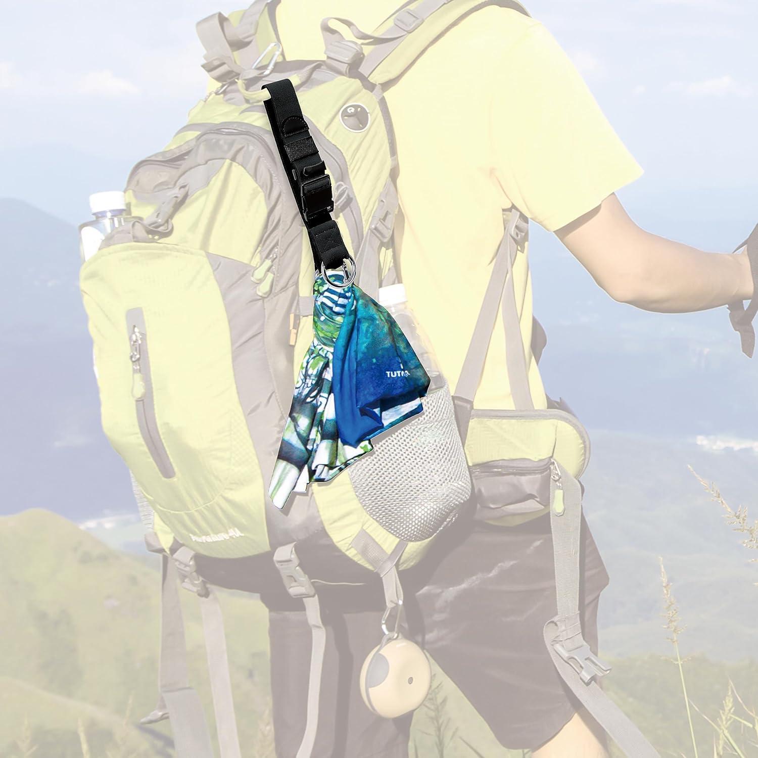 Correa de Equipaje Ajustable UOZL con Mosquetones y Ganchos