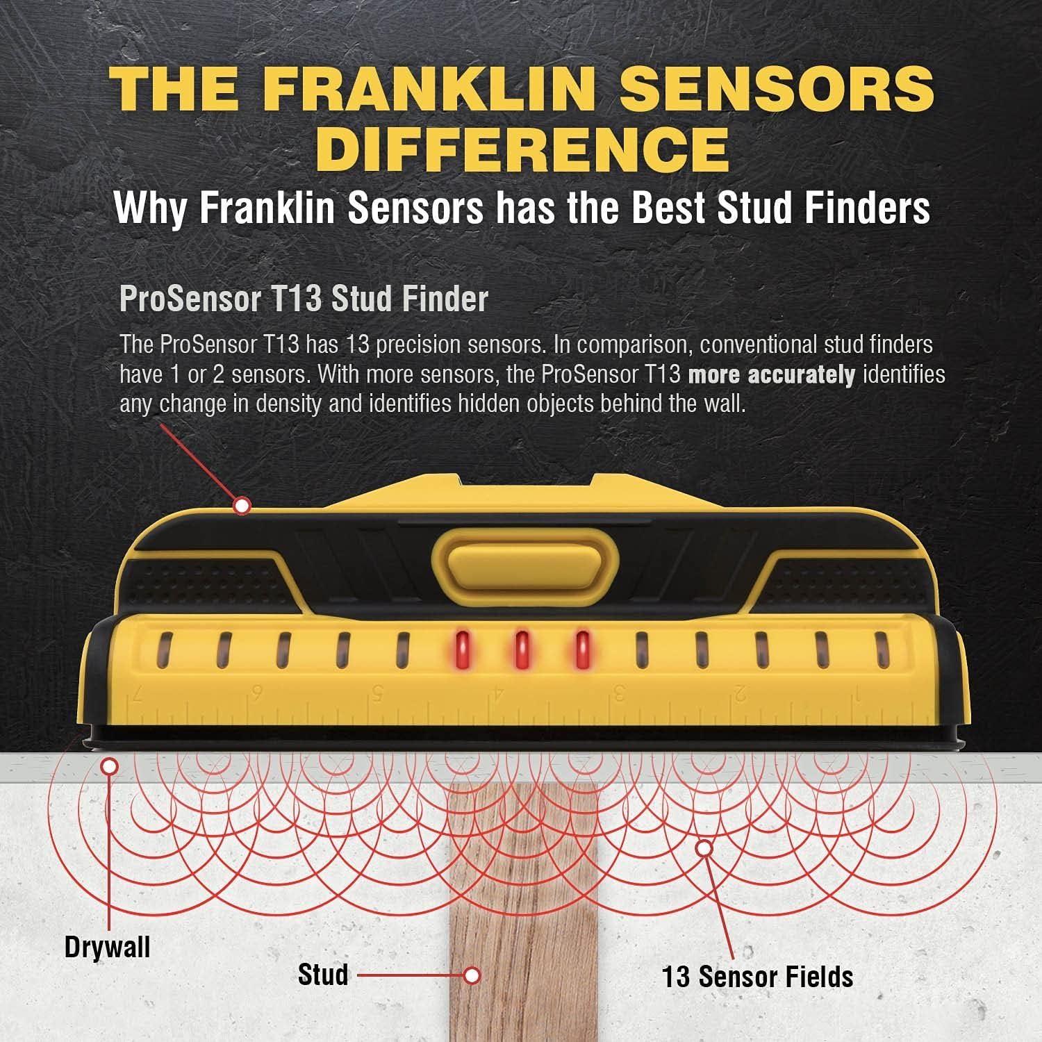 Buscador de Estudio Franklin Sensors ProSensor T13 13 Sensores