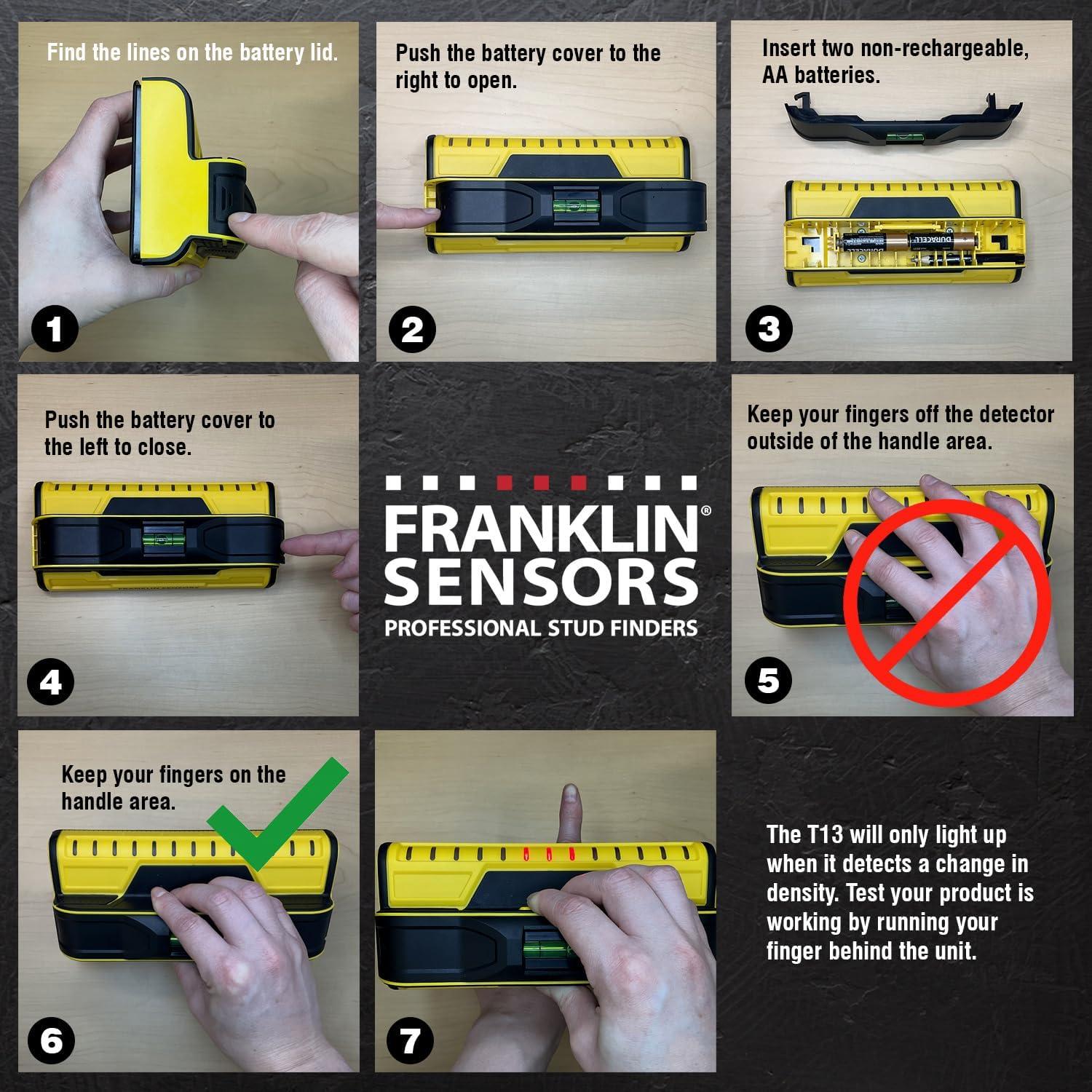 Buscador de Estudio Franklin Sensors ProSensor T13 13 Sensores