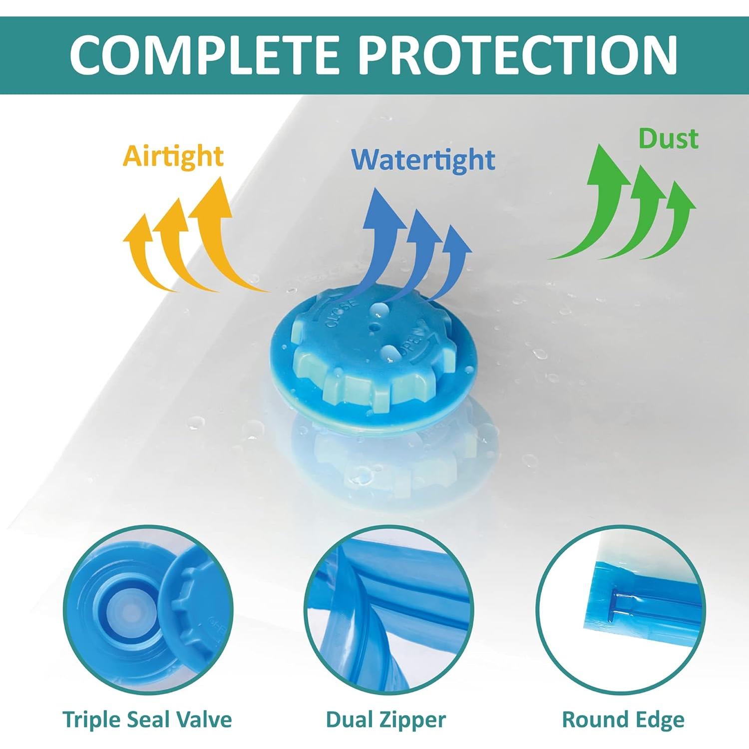 Paquete de 6 Bolsas de Almacenamiento al Vacío WOWSMART