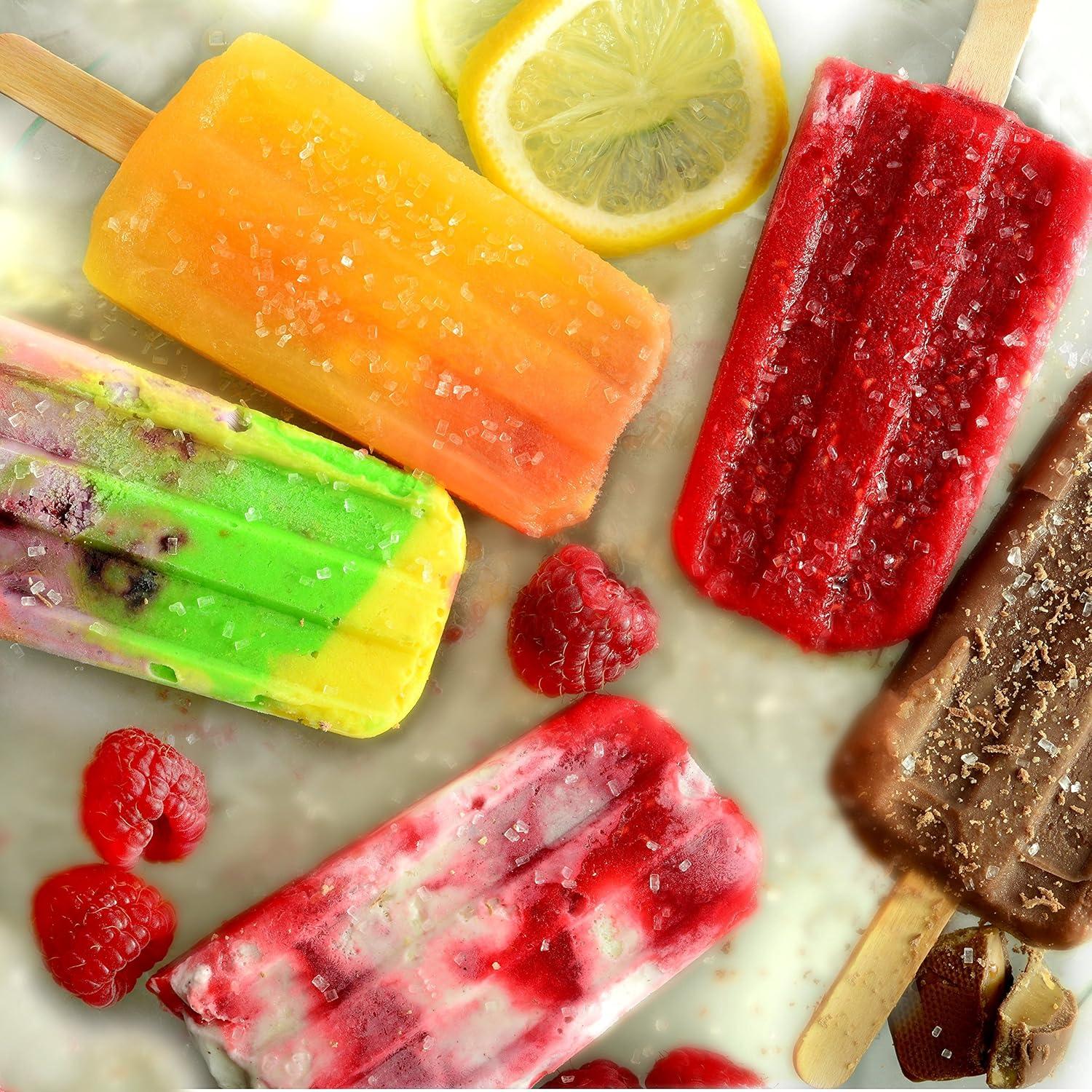 Molde para Paletas Heladas Norpro 423 con 24 Palitos de Madera