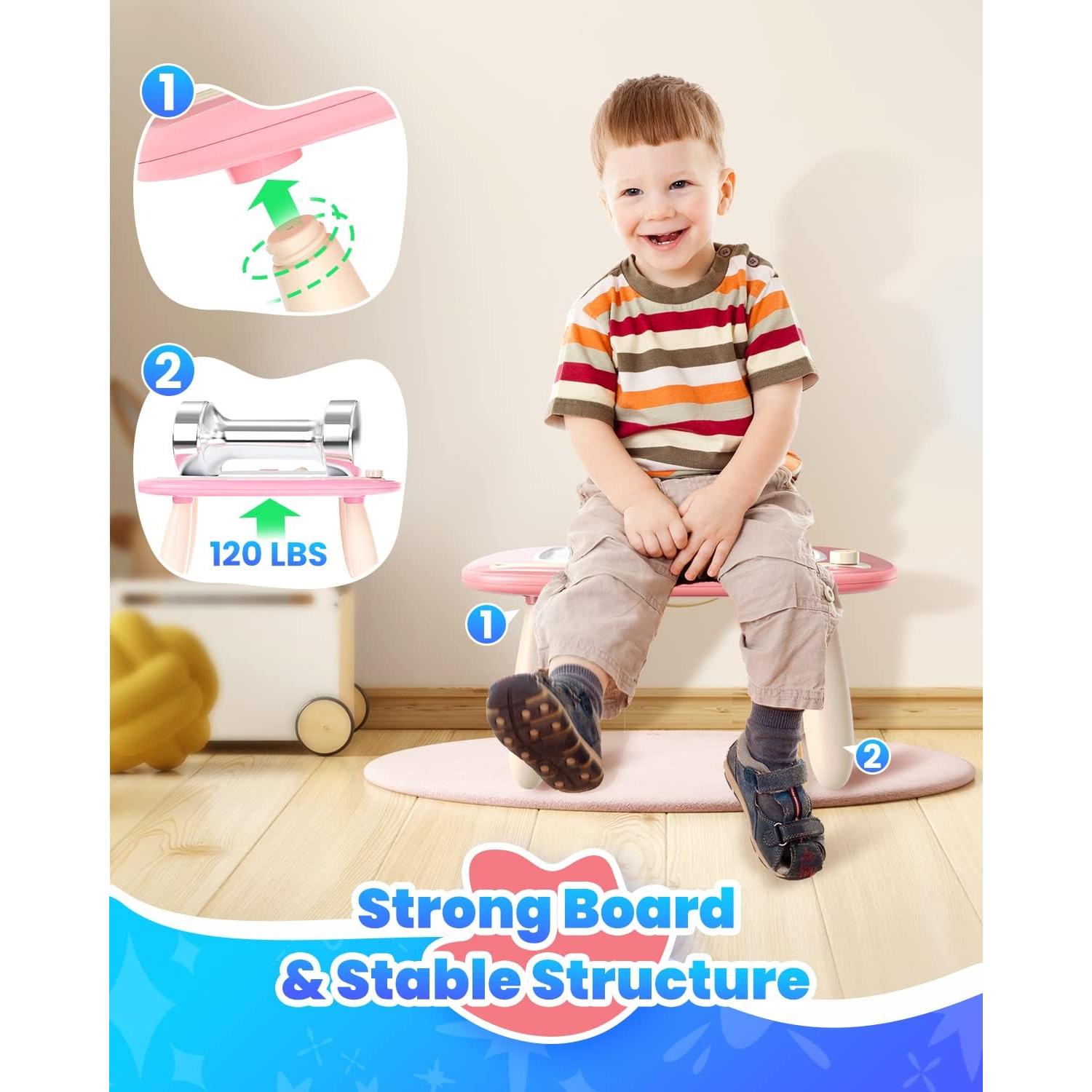 Tablero Magnético Seimome Rosa 33.4x27.1cm para Niños