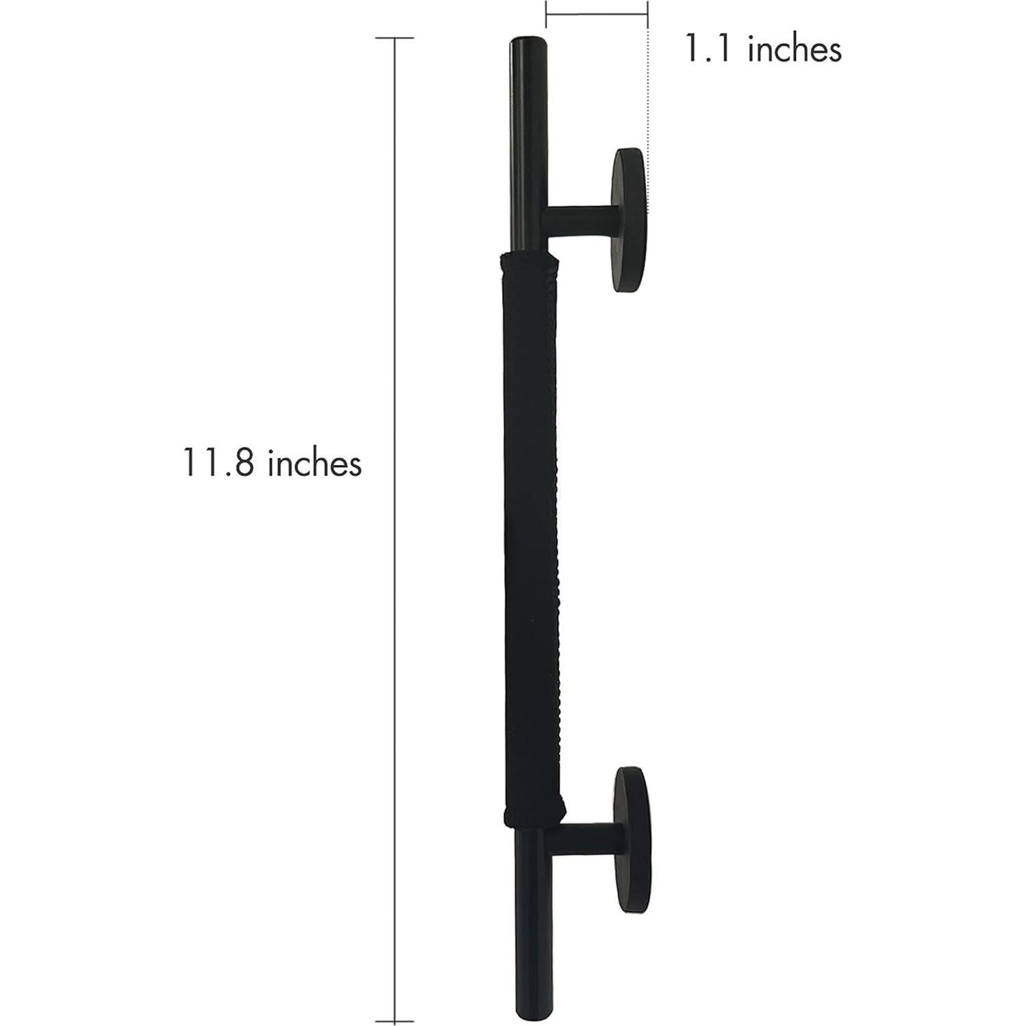 Mango Magnético para Refrigerador Spidfee 30 cm Negro