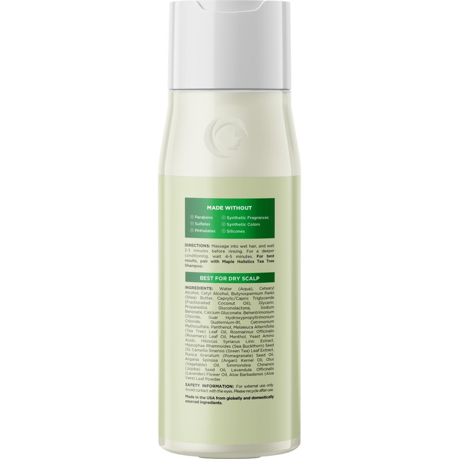 Acondicionador Maple Holistics 295ml Árbol de Té para Cabello Seco