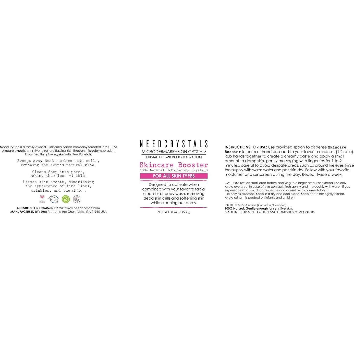 NeedCrystals Exfoliante Facial Microdermoabrasión 113g