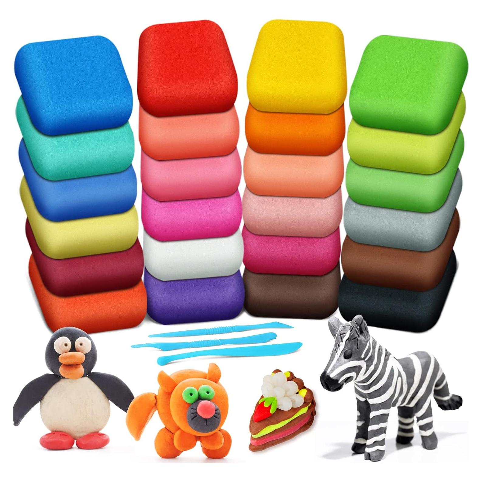 Arcilla Secada al Aire ESSENSON Magic Clay 24 Colores