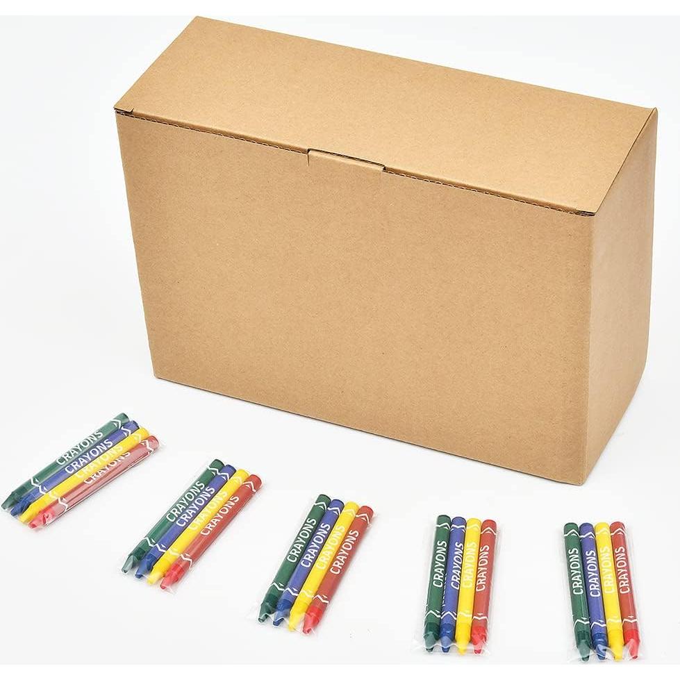 Crayones Madisi a Granel 600 Unidades 4 Colores