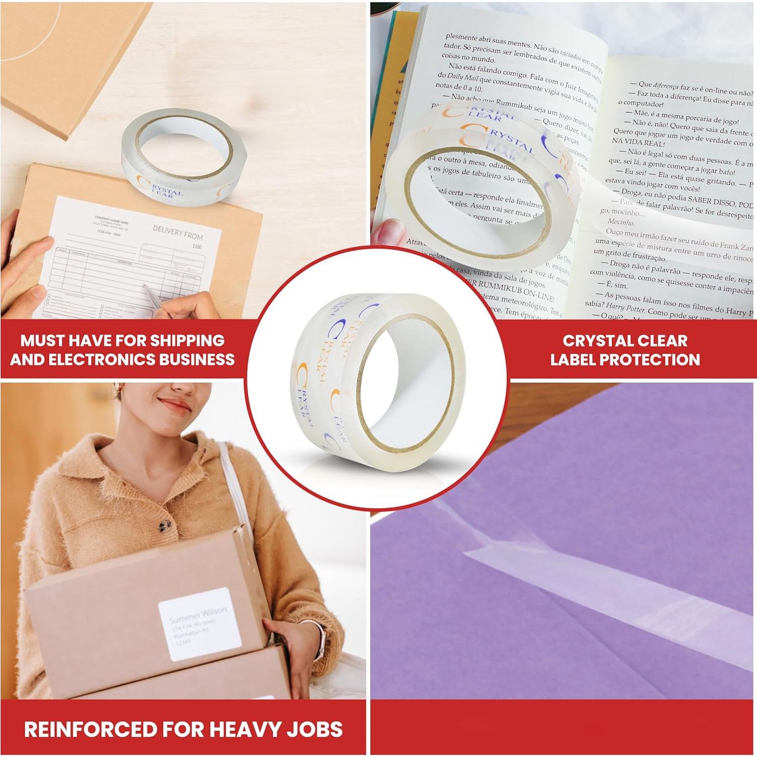 Cinta de Protección de Etiquetas GGR Supplies 1.27 cm x 66 m