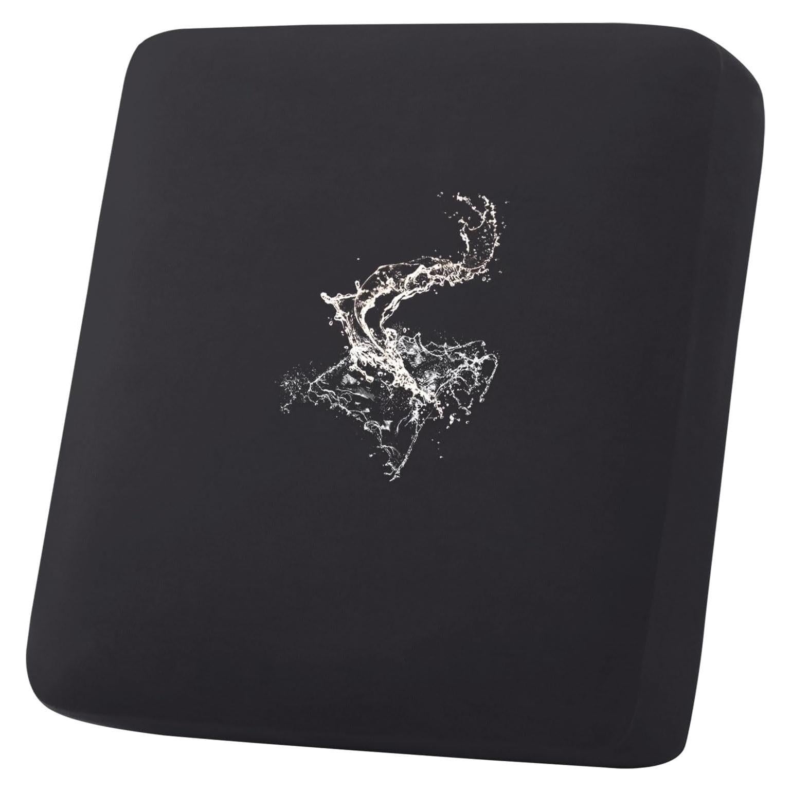 Funda de Cojín Impermeable Hyha para Sofá Negro 63.5x73.7cm
