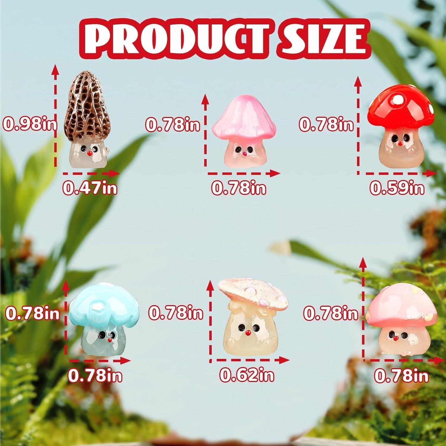 Adornos Luminiscentes SuperKaKa para Espejo Retrovisor - Set 6 Piezas