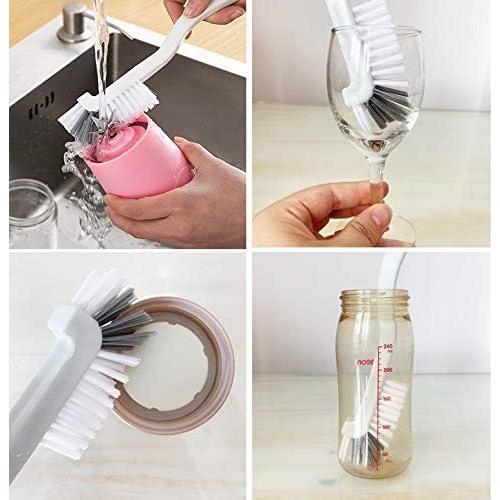 Juego de 4 cepillos de limpieza Dearjana para azulejos