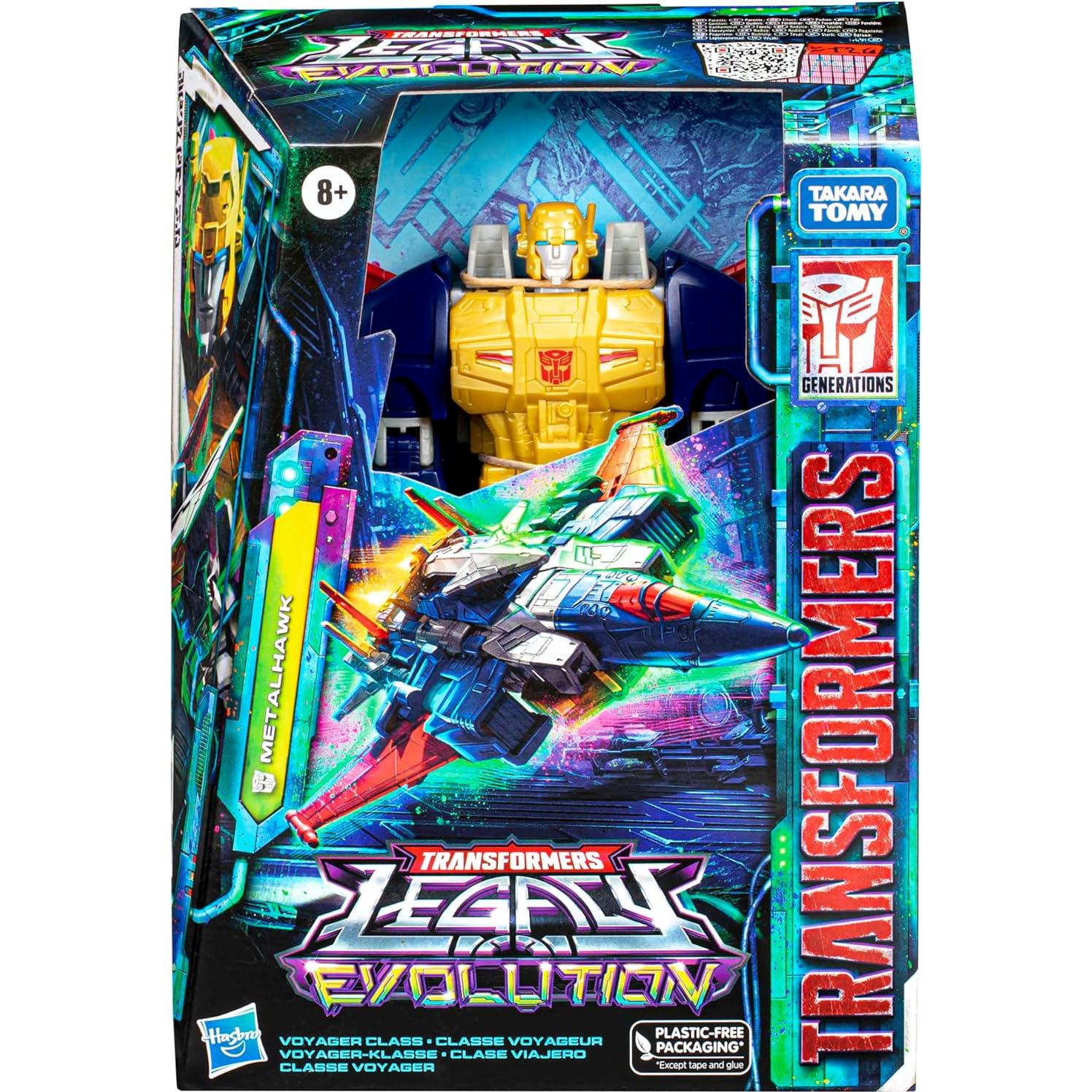 Transformers Legacy Evolution Metalhawk Figura 18 cm
