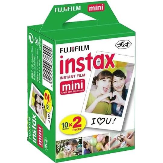Película Instantánea Fujifilm Instax Mini 20 Hojas + Paño