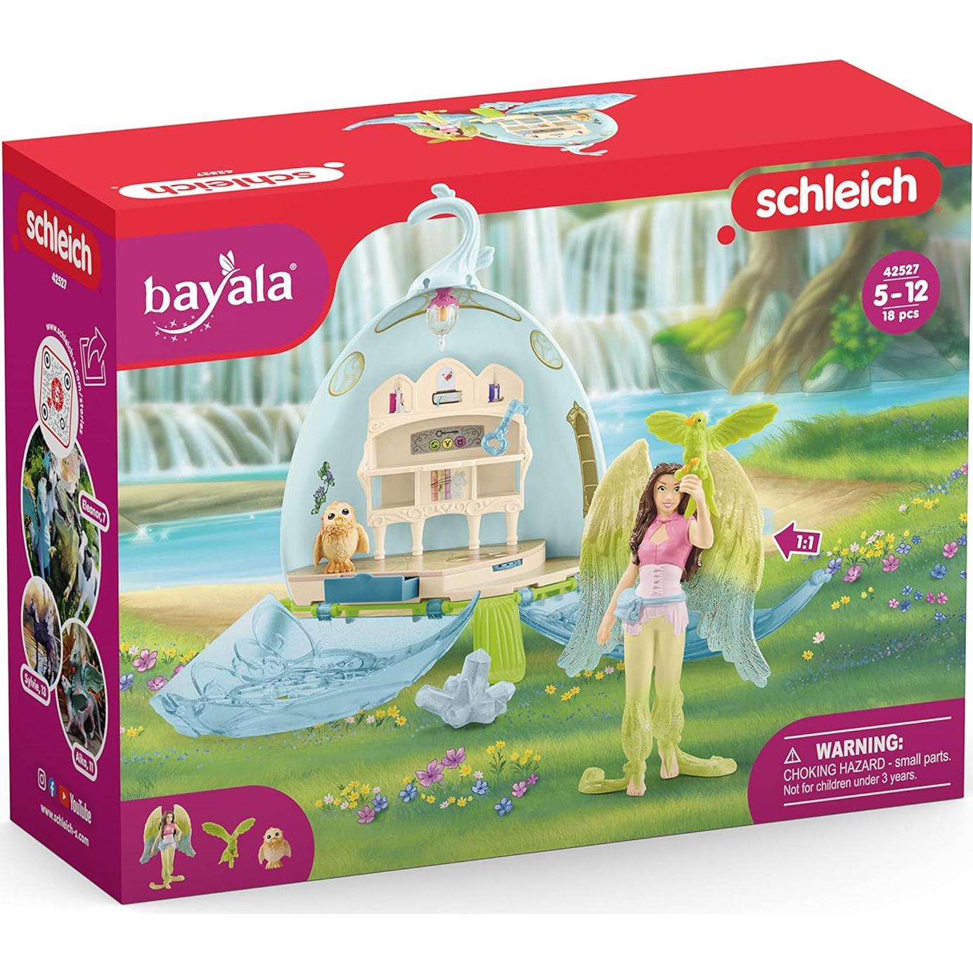Juego de Biblioteca Mística Schleich Bayala 18 Piezas