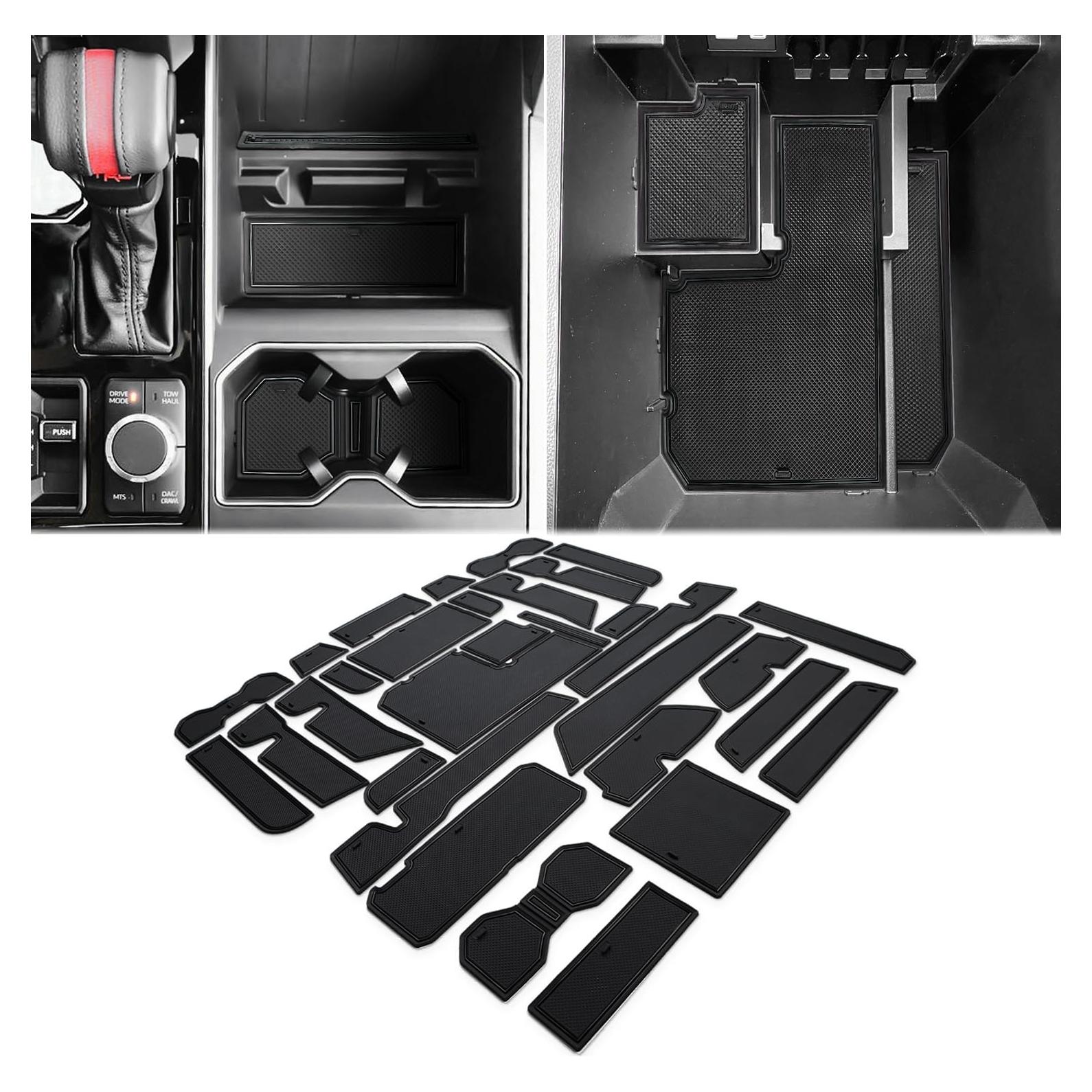 Insertos para Portavasos Auovo para Toyota Tundra 2022-2026, 31 Piezas