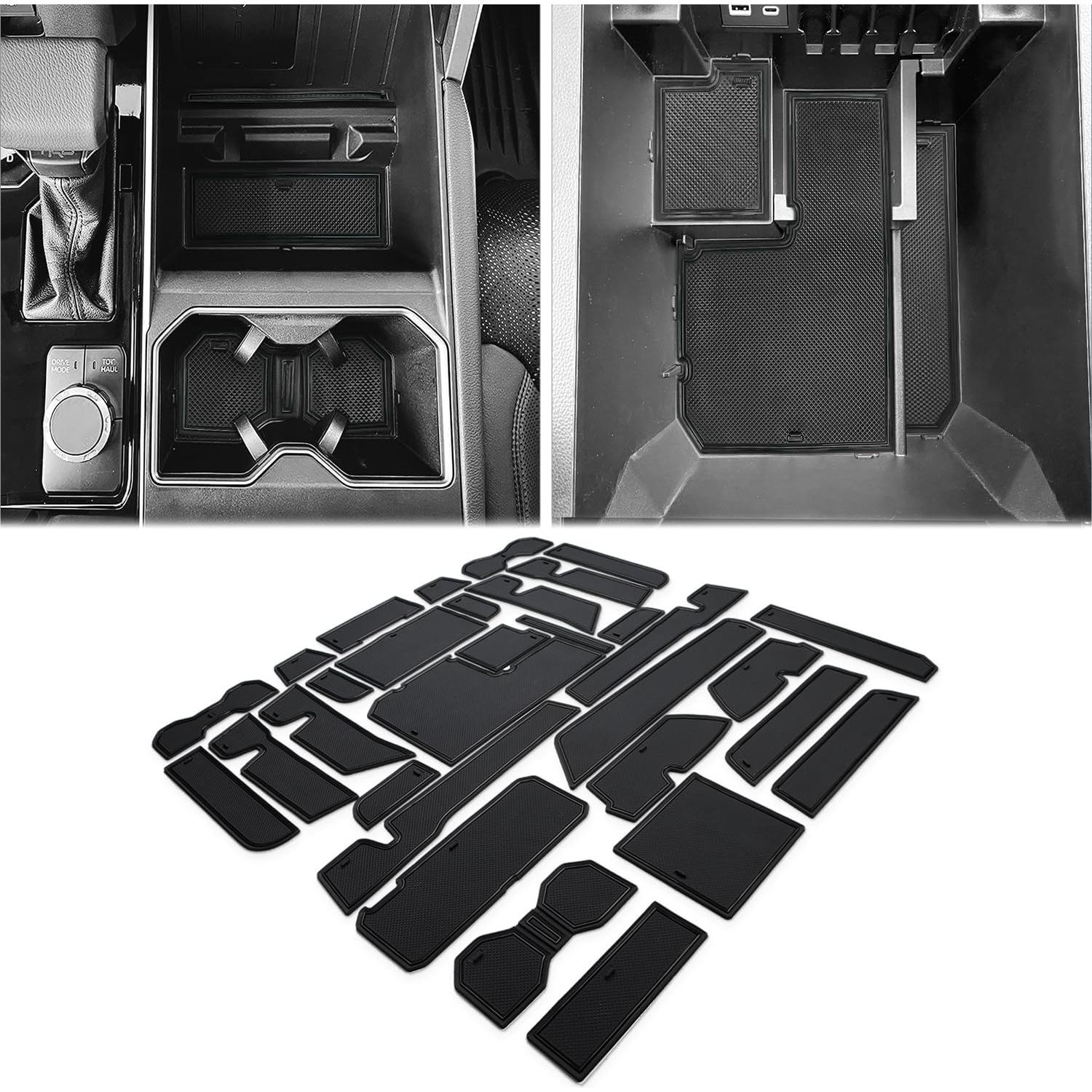 Insertos para Portavasos Auovo para Toyota Tundra 2022-2026, 31 Piezas