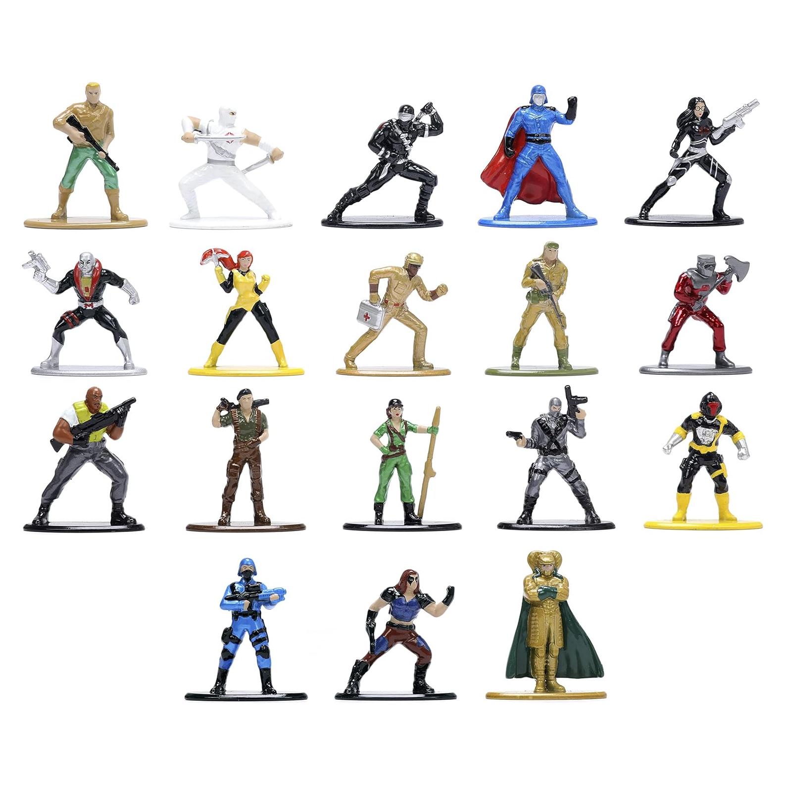 Figuras G.I. Joe Jada Toys 18-Pack Metal 4.19 cm