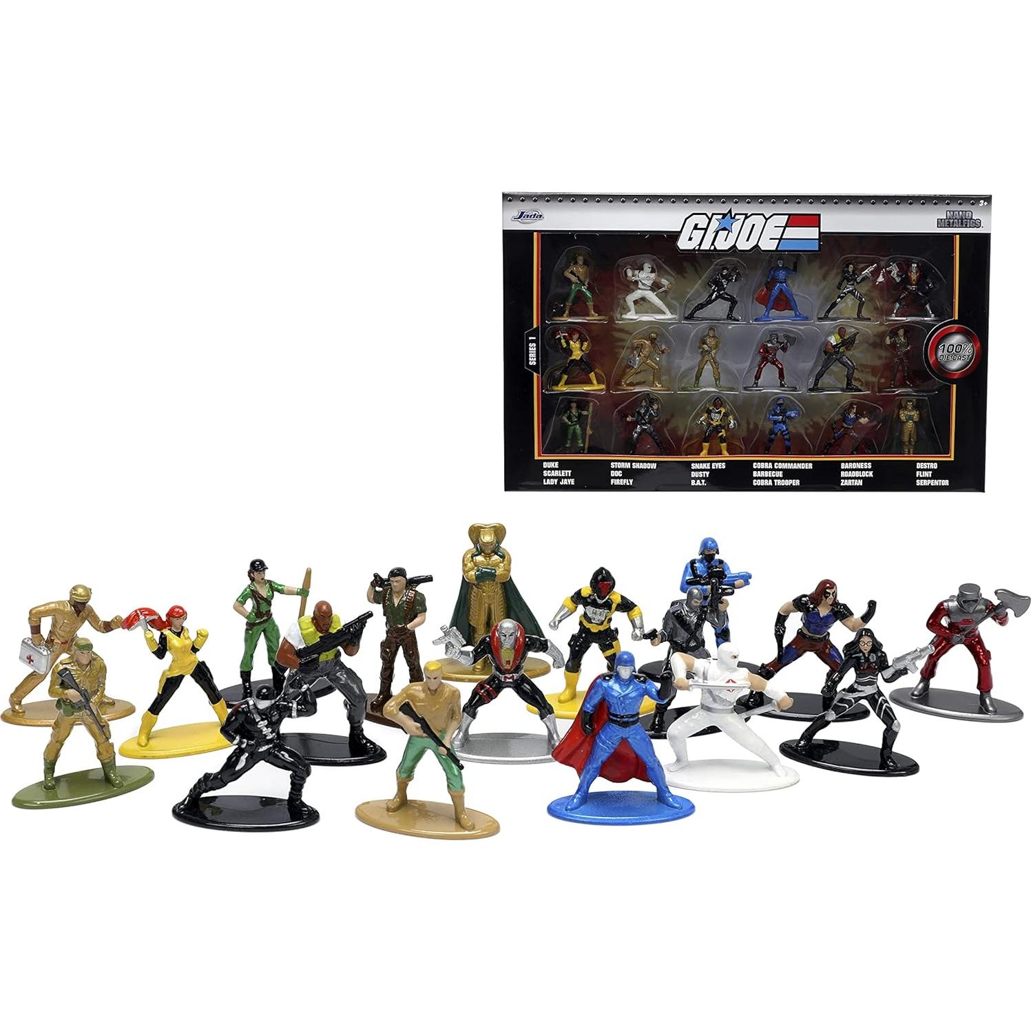 Figuras G.I. Joe Jada Toys 18-Pack Metal 4.19 cm
