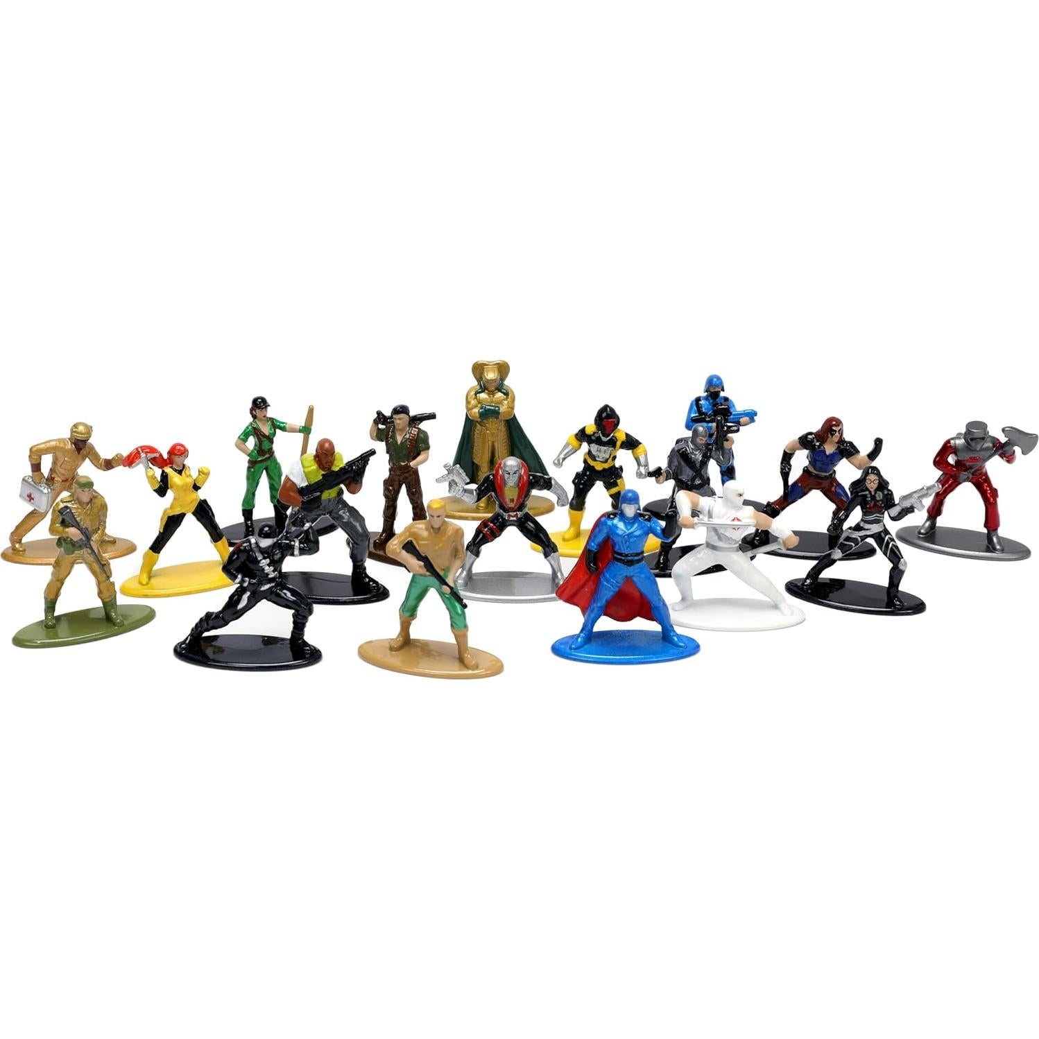 Figuras G.I. Joe Jada Toys 18-Pack Metal 4.19 cm